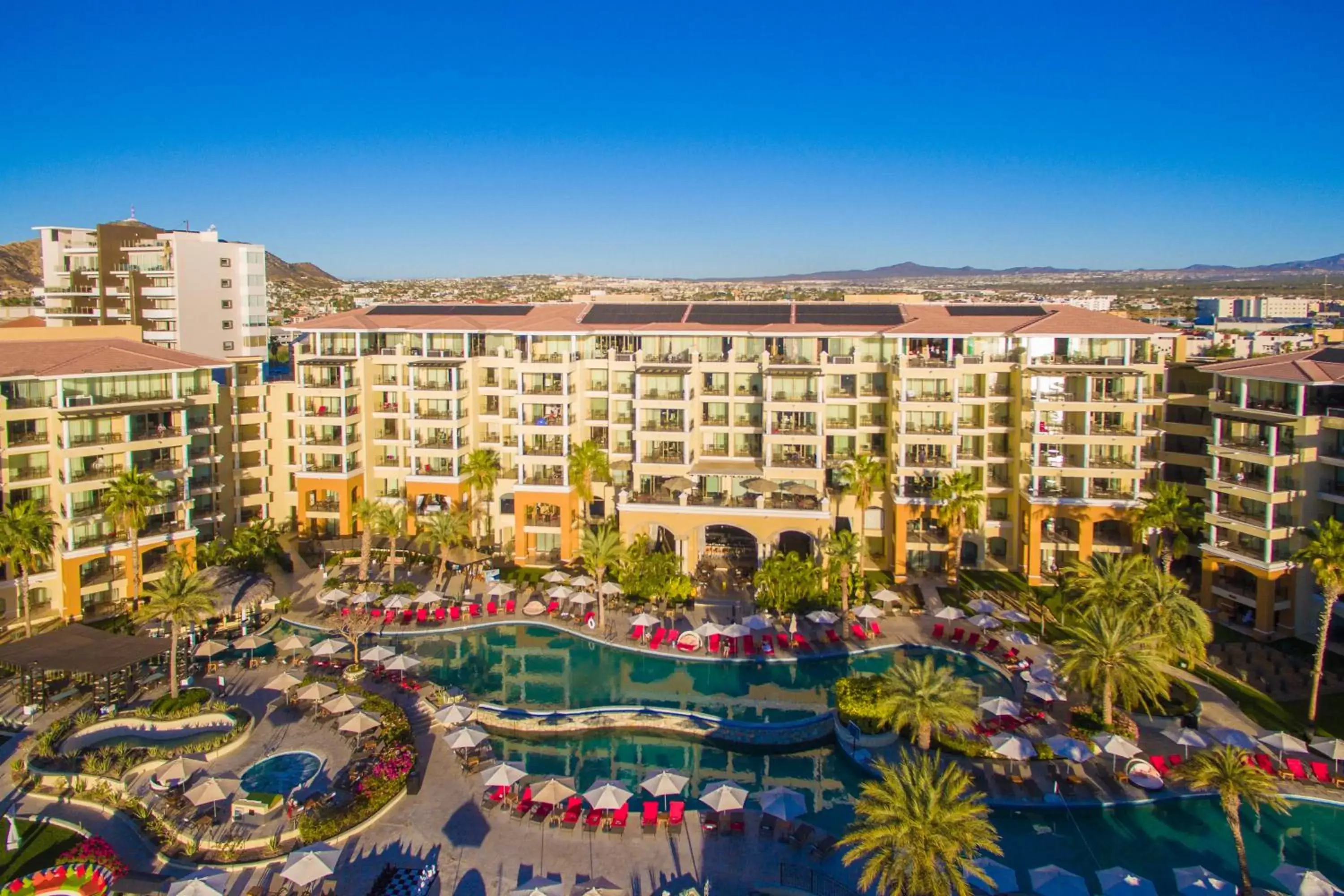 Bird's eye view in Casa Dorada Los Cabos Resort & Spa Bird's eye view in Casa Dorada Los Cabos Resort & Spa