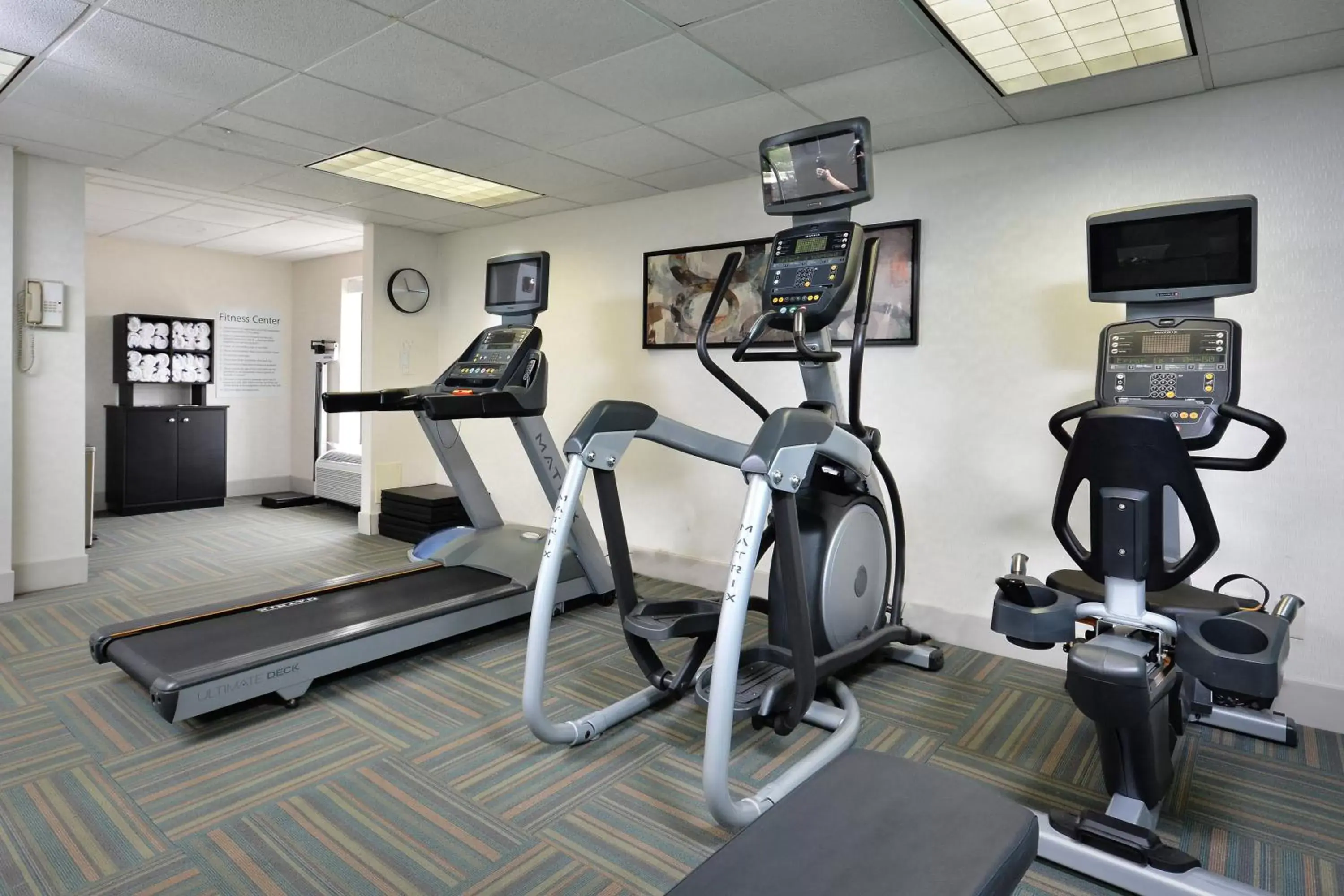 Fitness centre/facilities, Fitness Center/Facilities in Holiday Inn Express Lynchburg, an IHG Hotel