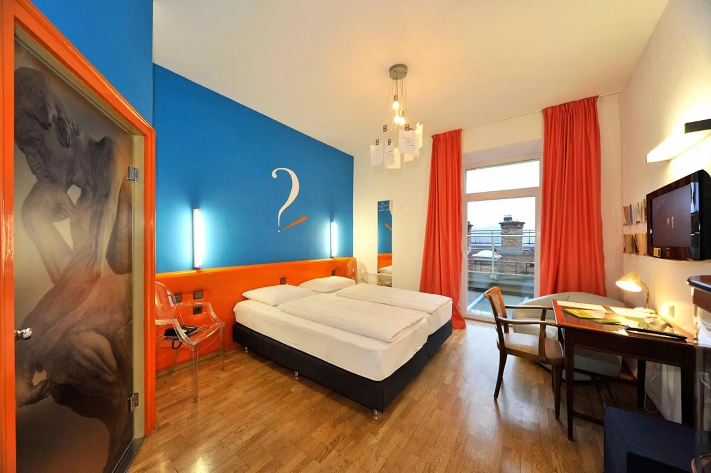 Photo of the whole room, Bed in Erlebnis Post - Stadthotel mit EigenART