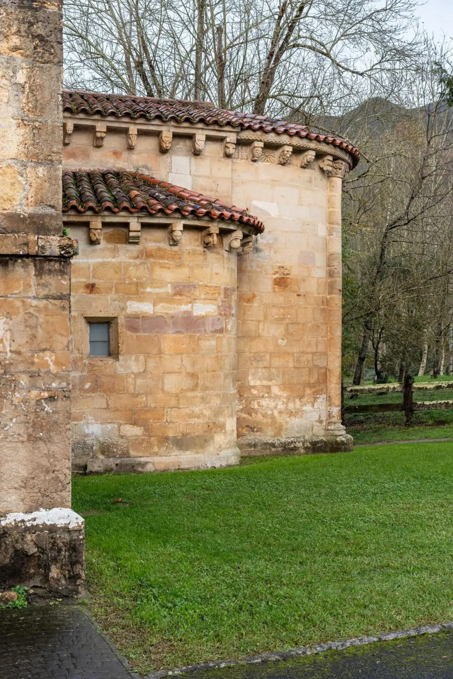 Garden in Parador de Cangas de Onís