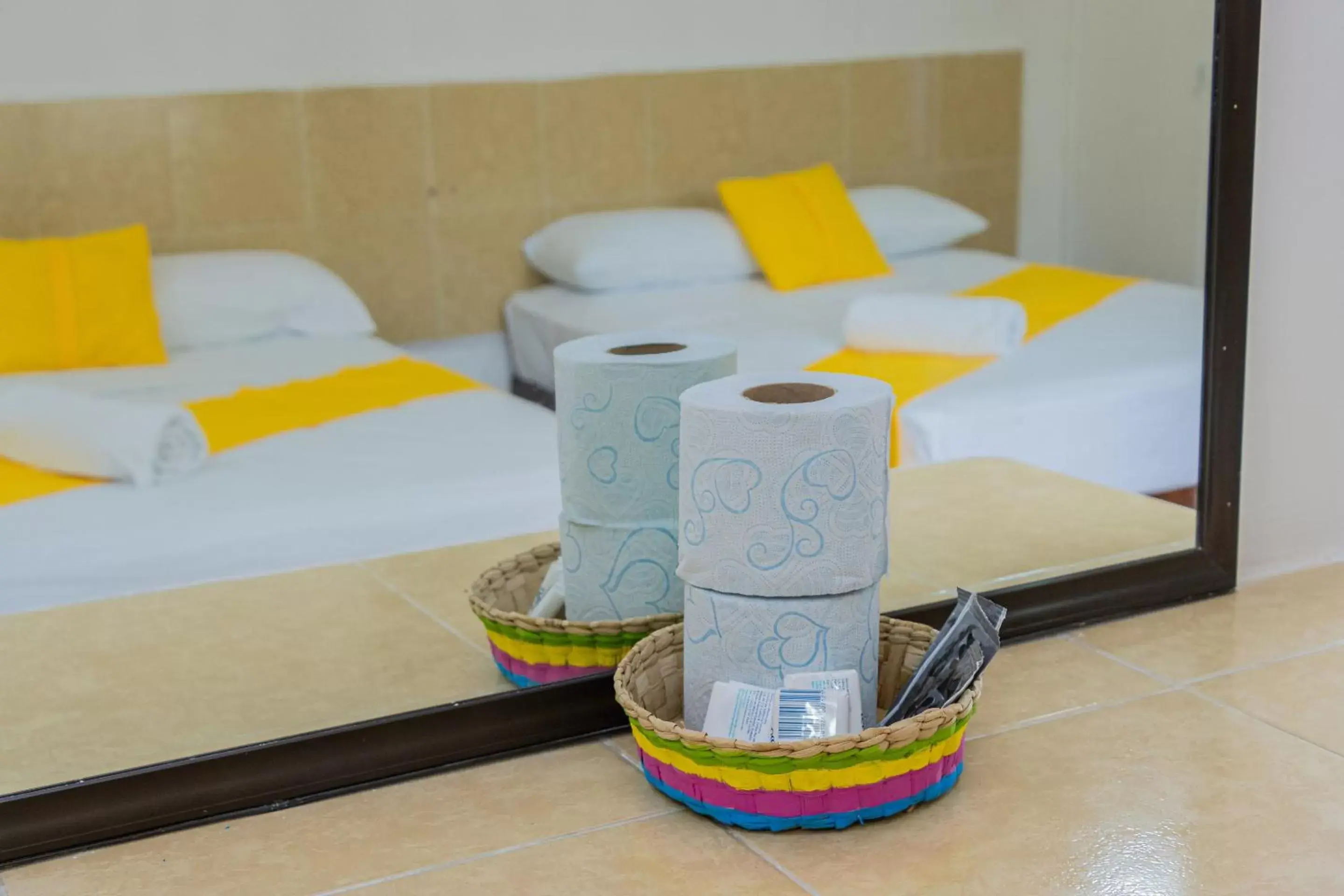 Bedroom in OYO Hotel Marías,Aeropuerto Internacional de Chetumal