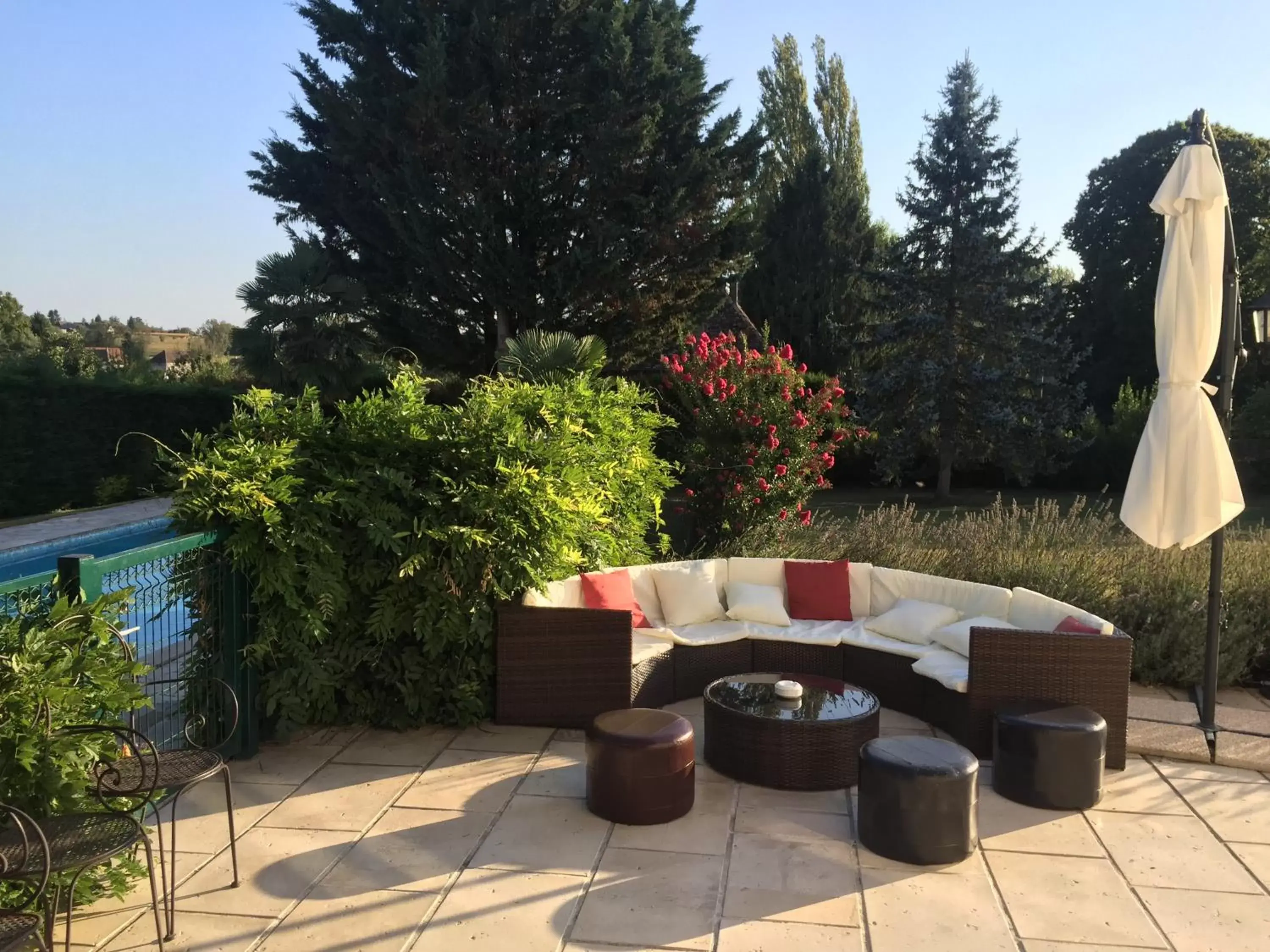 Patio in Domaine du Manoir