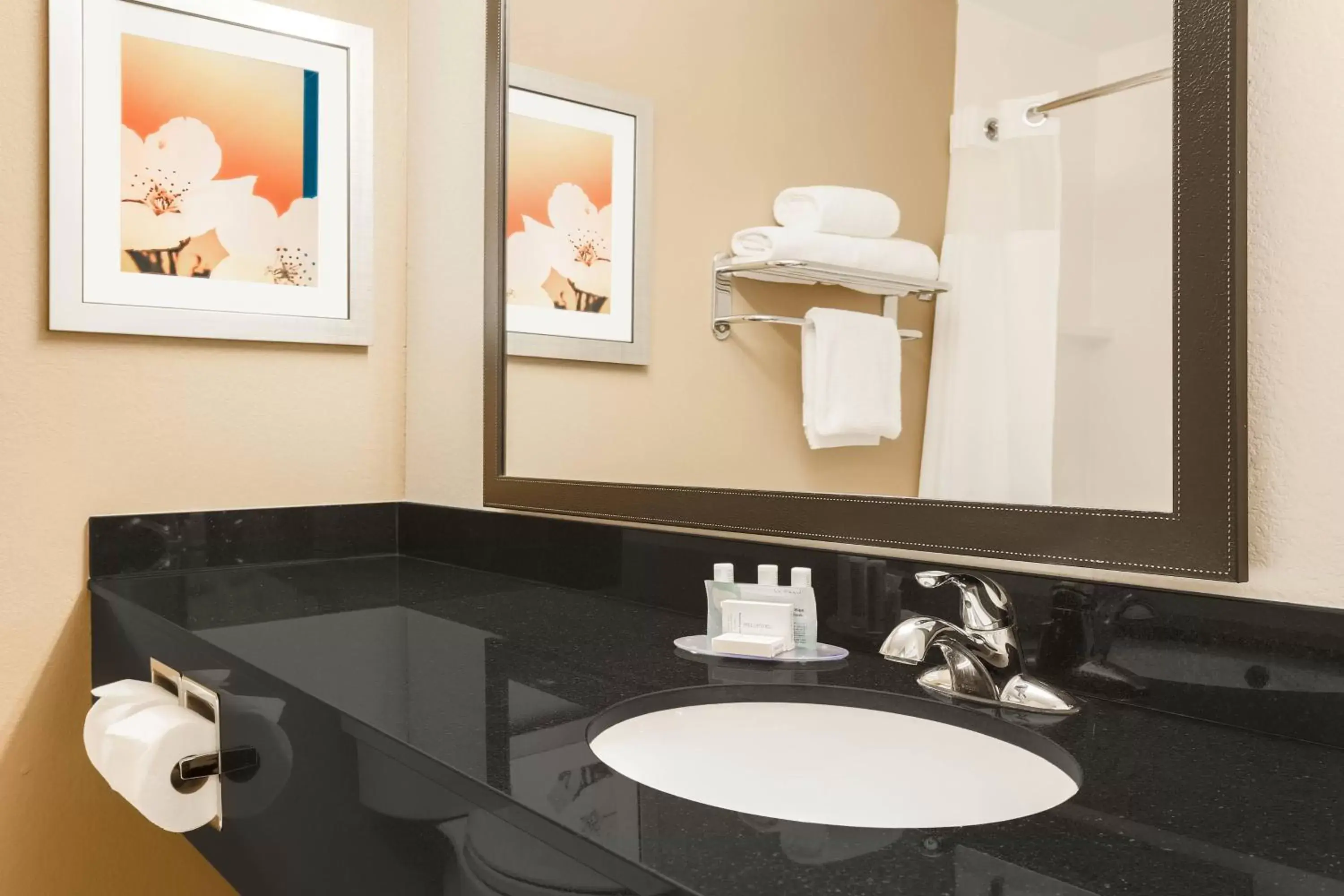Bathroom in Fairfield Inn & Suites Houston Humble