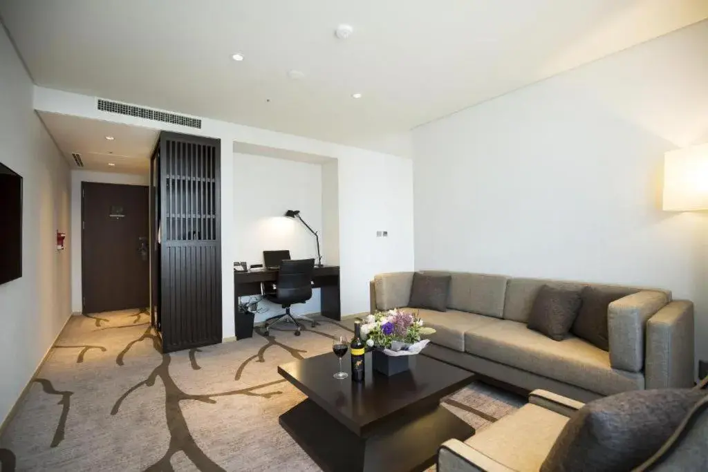 Living room in Arirang Hill Hotel Dongdaemun Living room in Arirang Hill Hotel Dongdaemun