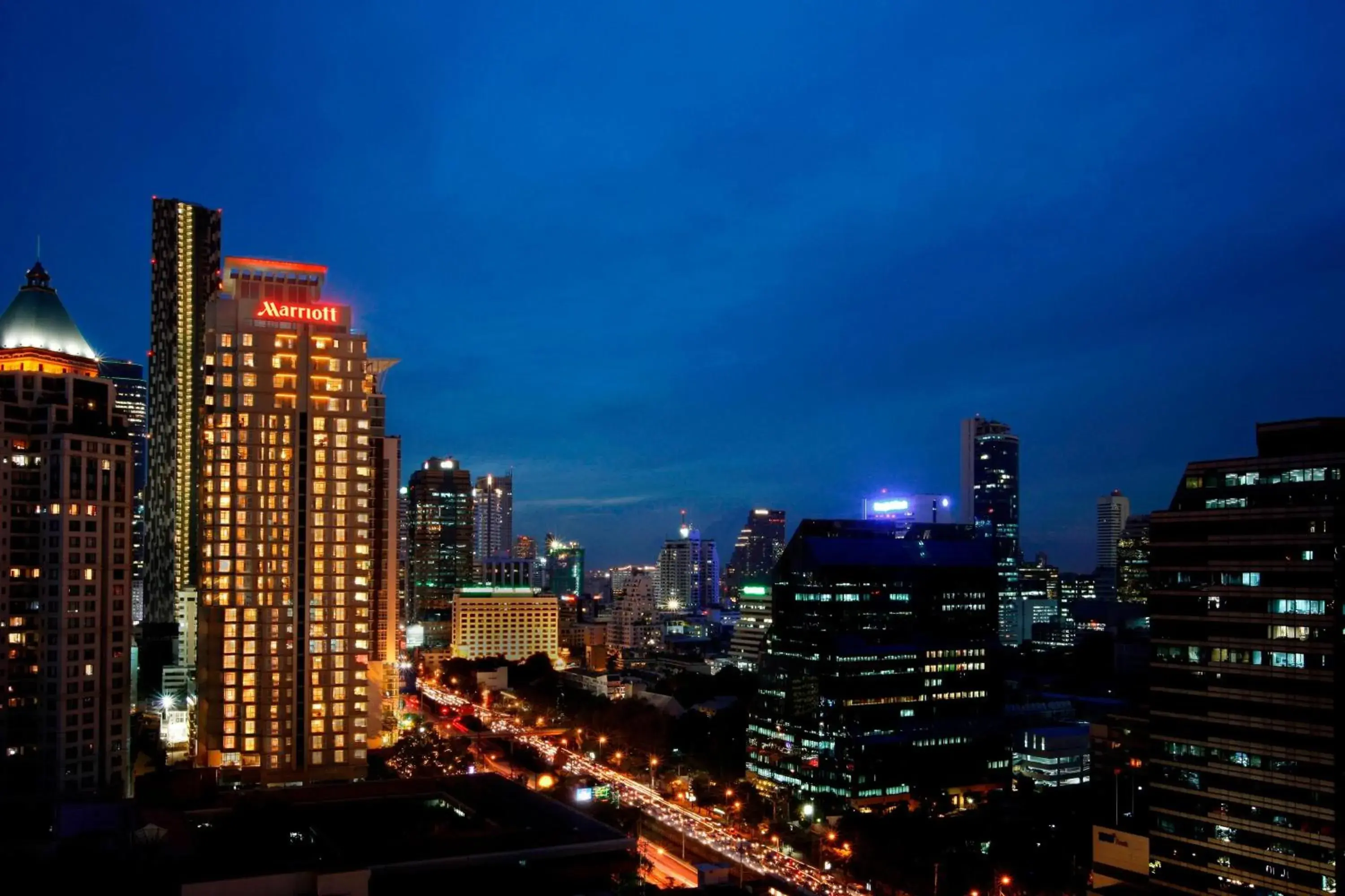 Property building in Sathorn Vista, Bangkok - Marriott Executive Apartments