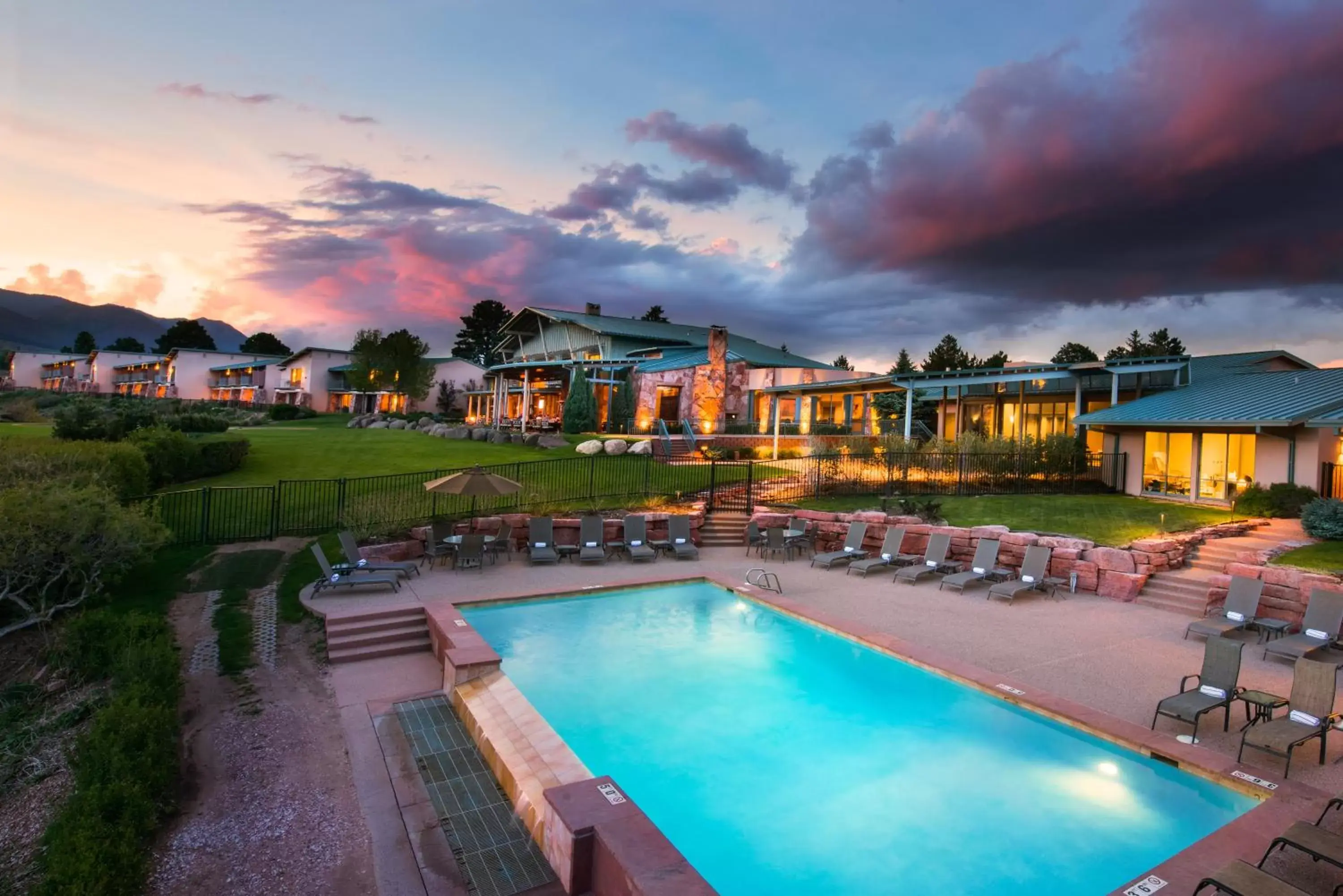 Facade/entrance, Swimming Pool in Garden of the Gods Club & Resort