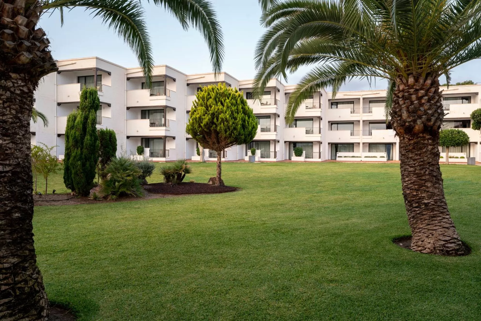 Garden view in Parador de Mojácar