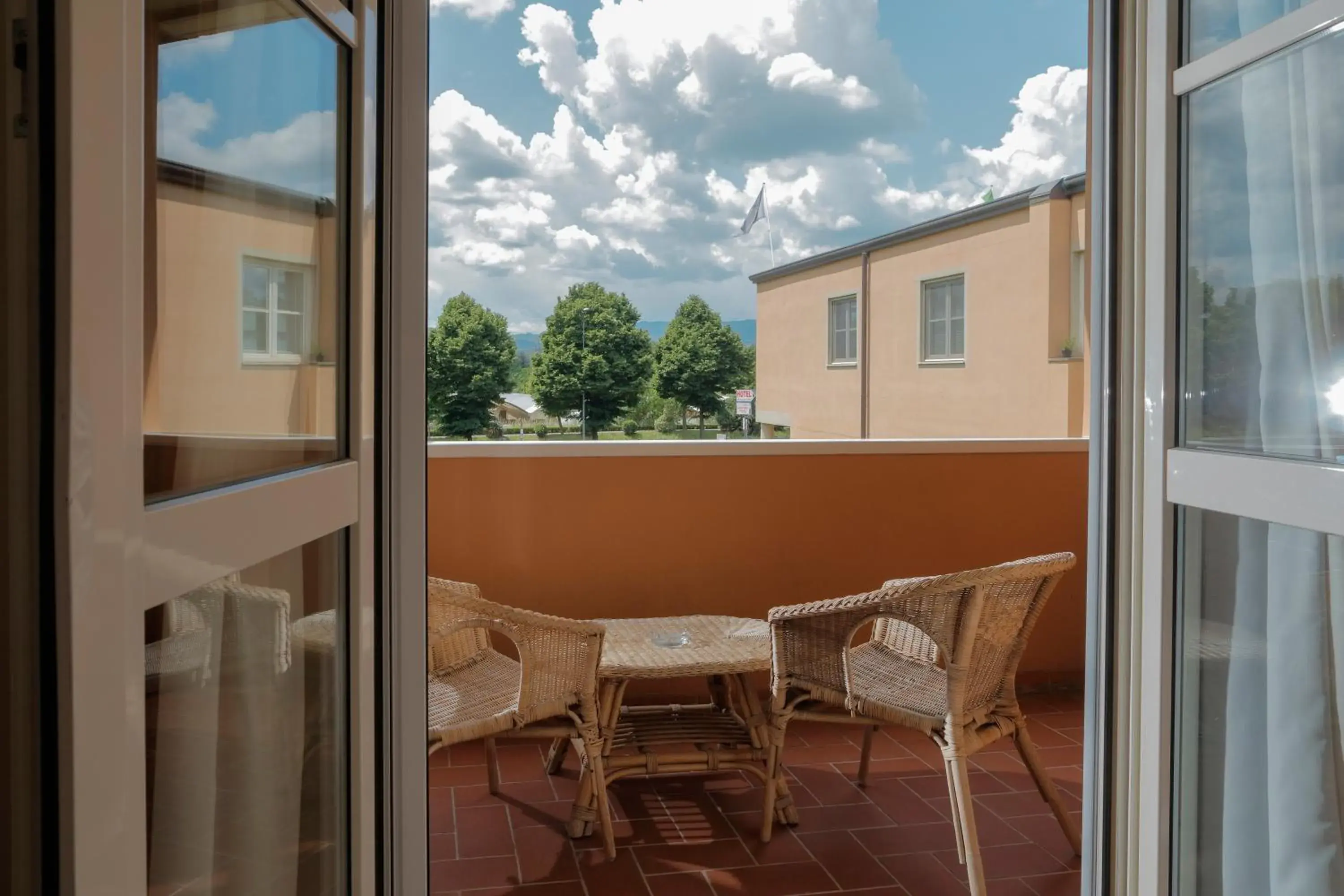 Balcony/Terrace in Hotel Michelangelo