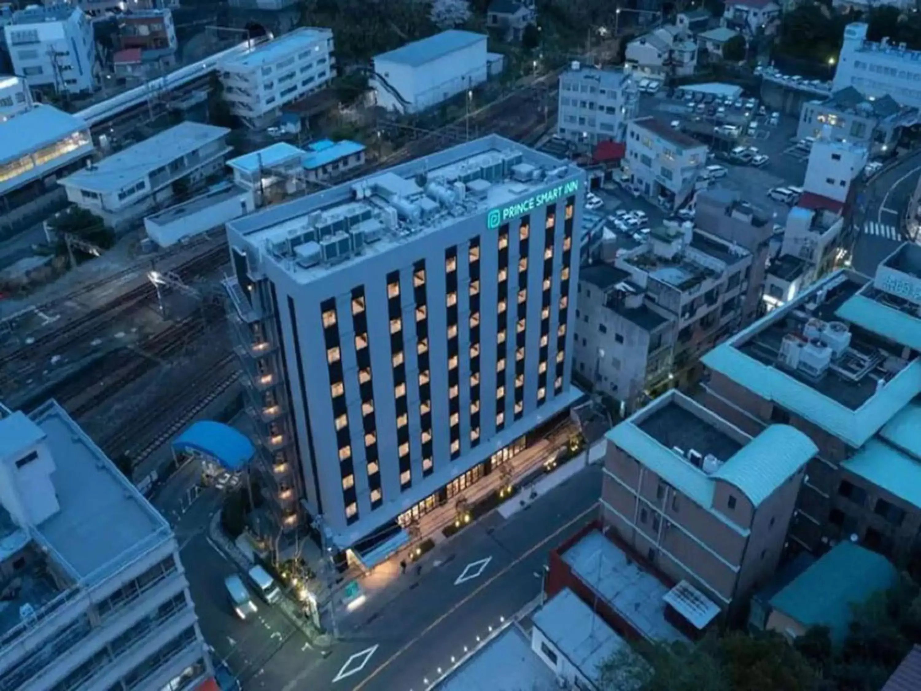 Property building, Bird's-eye View in Prince Smart Inn Atami