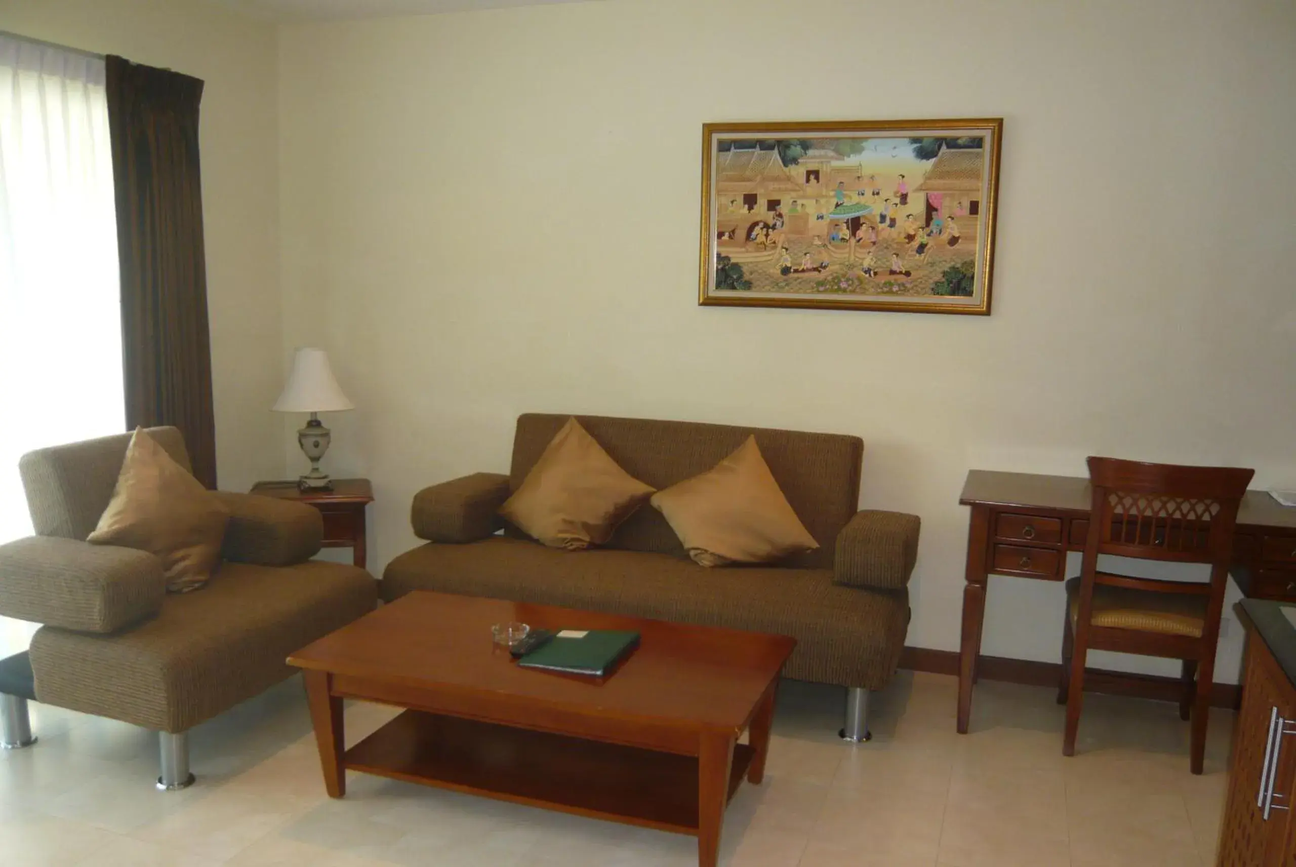 Living room, Seating Area in Jomtien Beach Residence