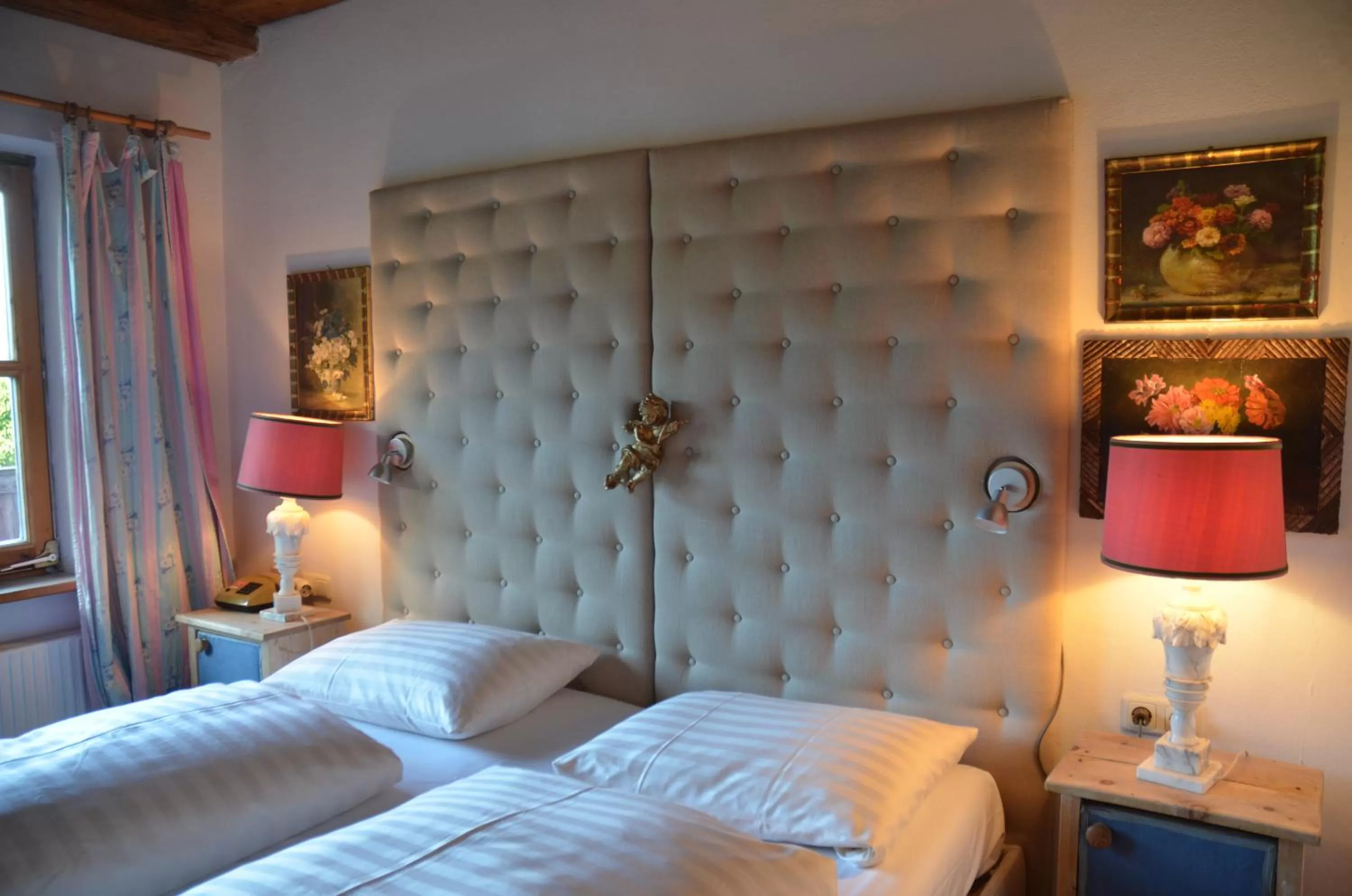 Shower, Bed in Schloss Münichau