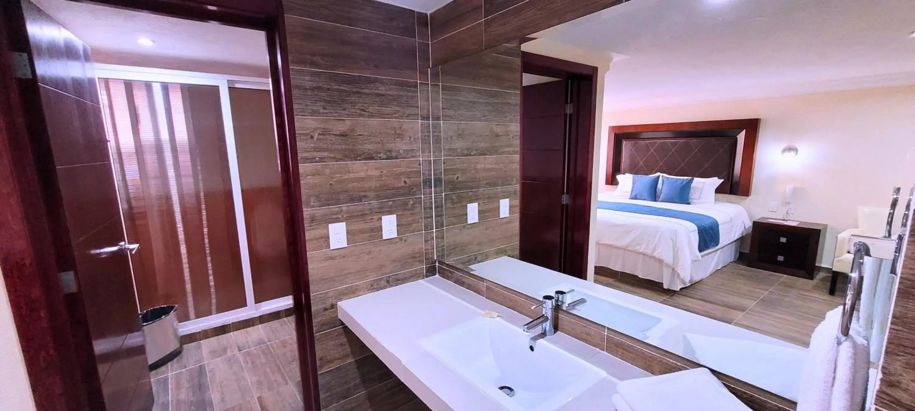 Decorative detail, Bathroom in Hotel Tierras Blancas