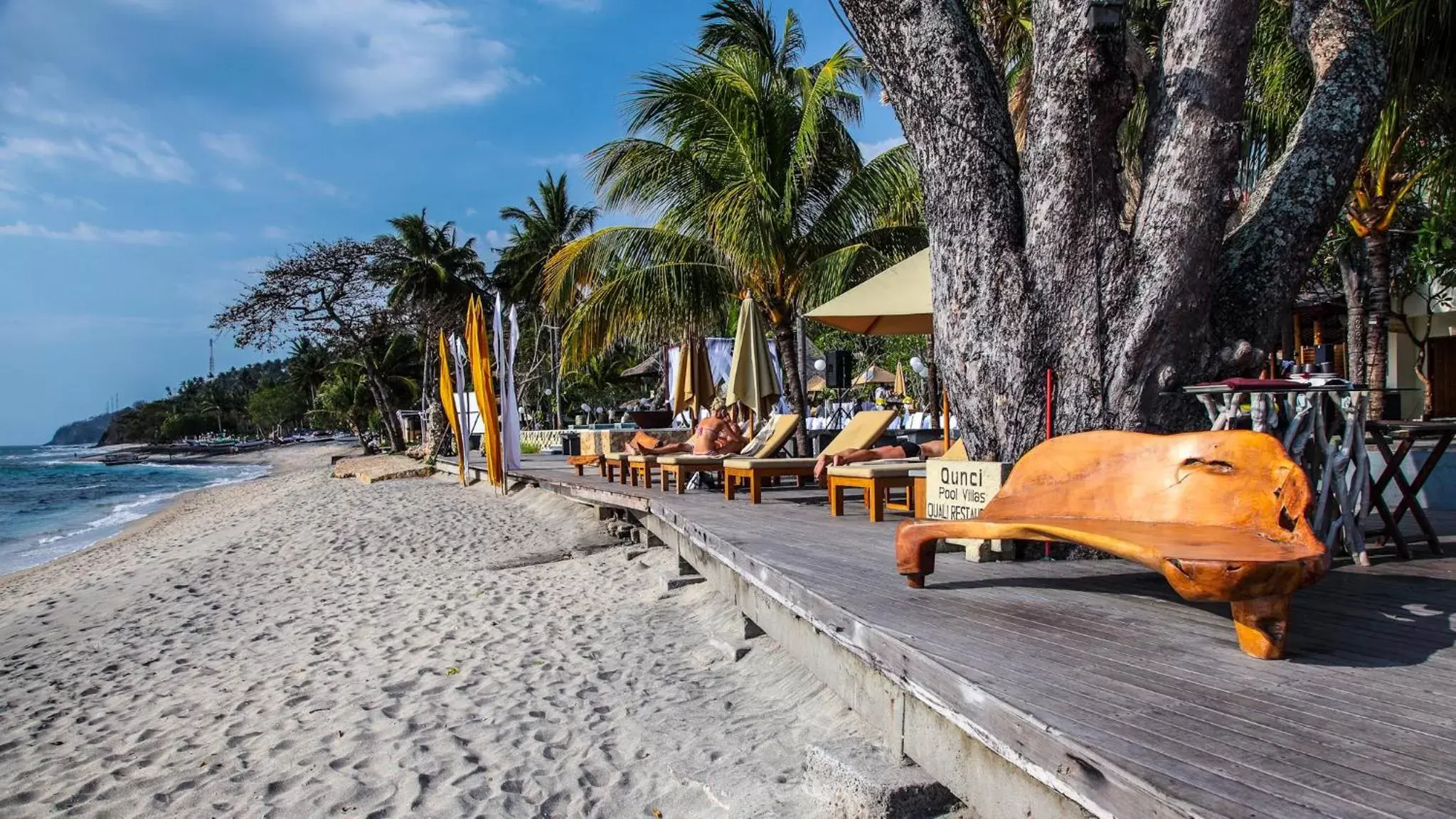 Beach in Qunci Villas Hotel