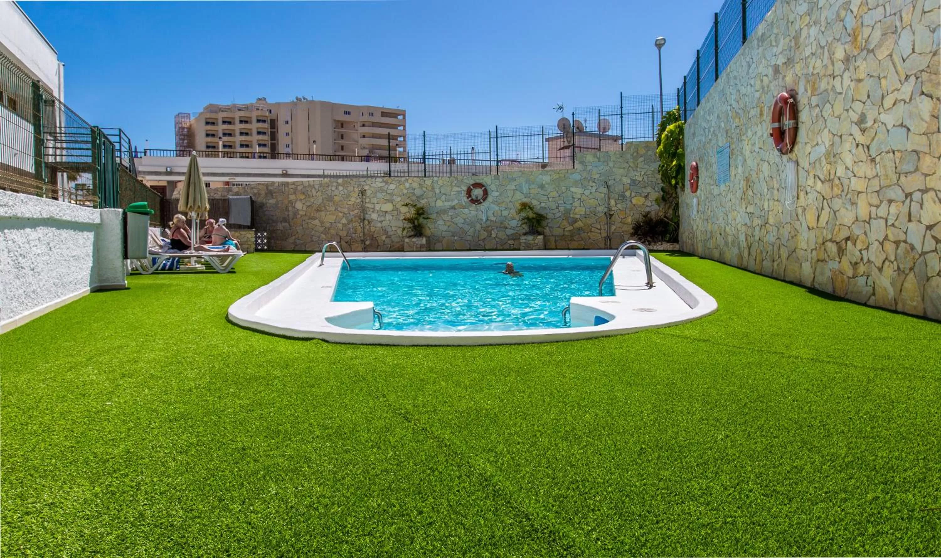 Swimming pool in Tagoror Beach Apartments - Adults Only