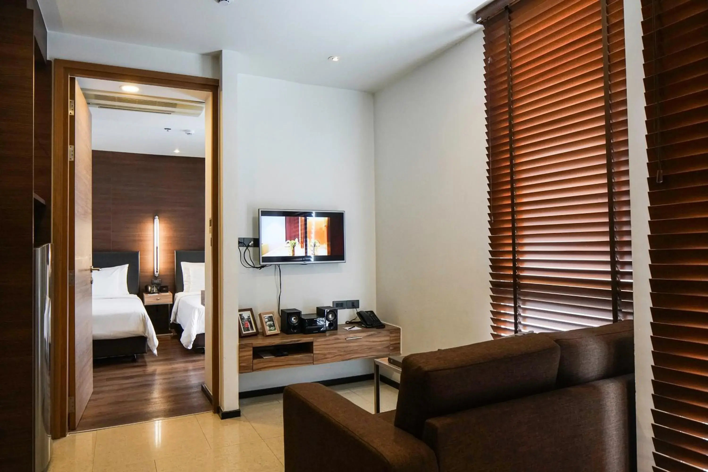 Bed, Seating Area in LiT BANGKOK Residence - SHA Extra Plus