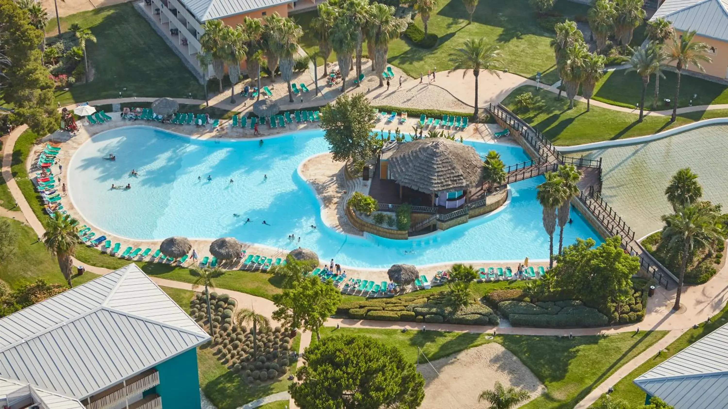 Bird's eye view, Pool View in Portaventura Hotel Caribe