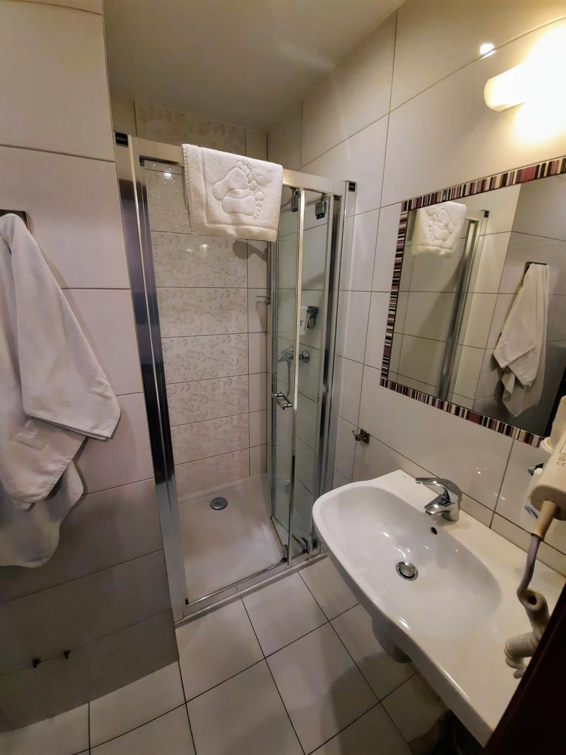 Shower in Hotel Kazimierz