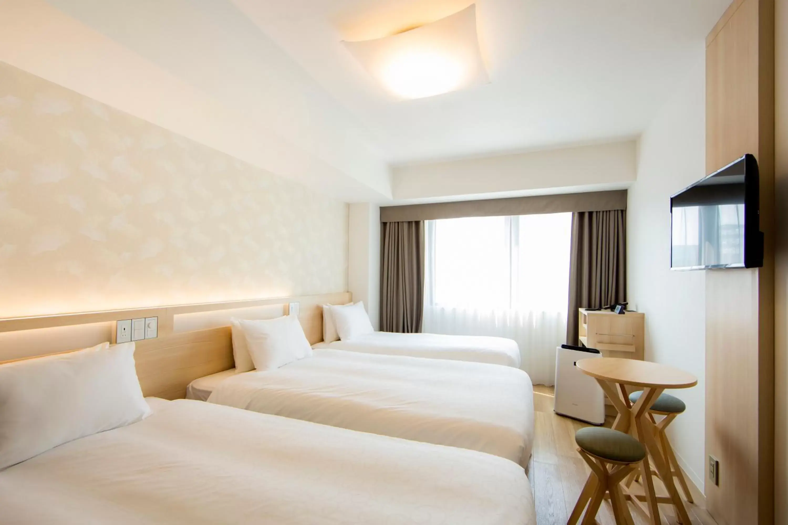 Photo of the whole room, Bed in Karaksa Hotel Osaka Namba