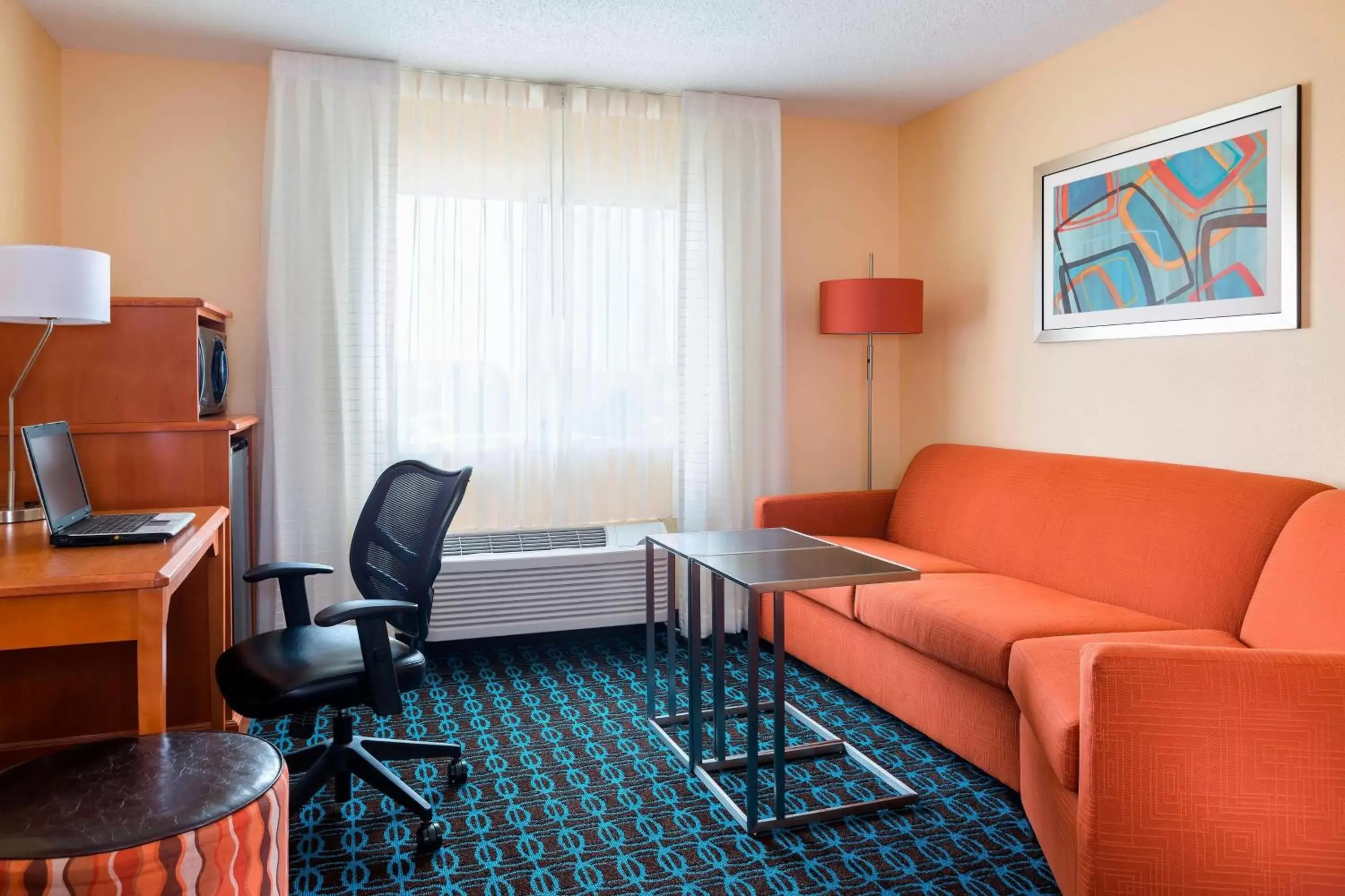 Living room, Seating Area in Fairfield Inn & Suites Lafayette