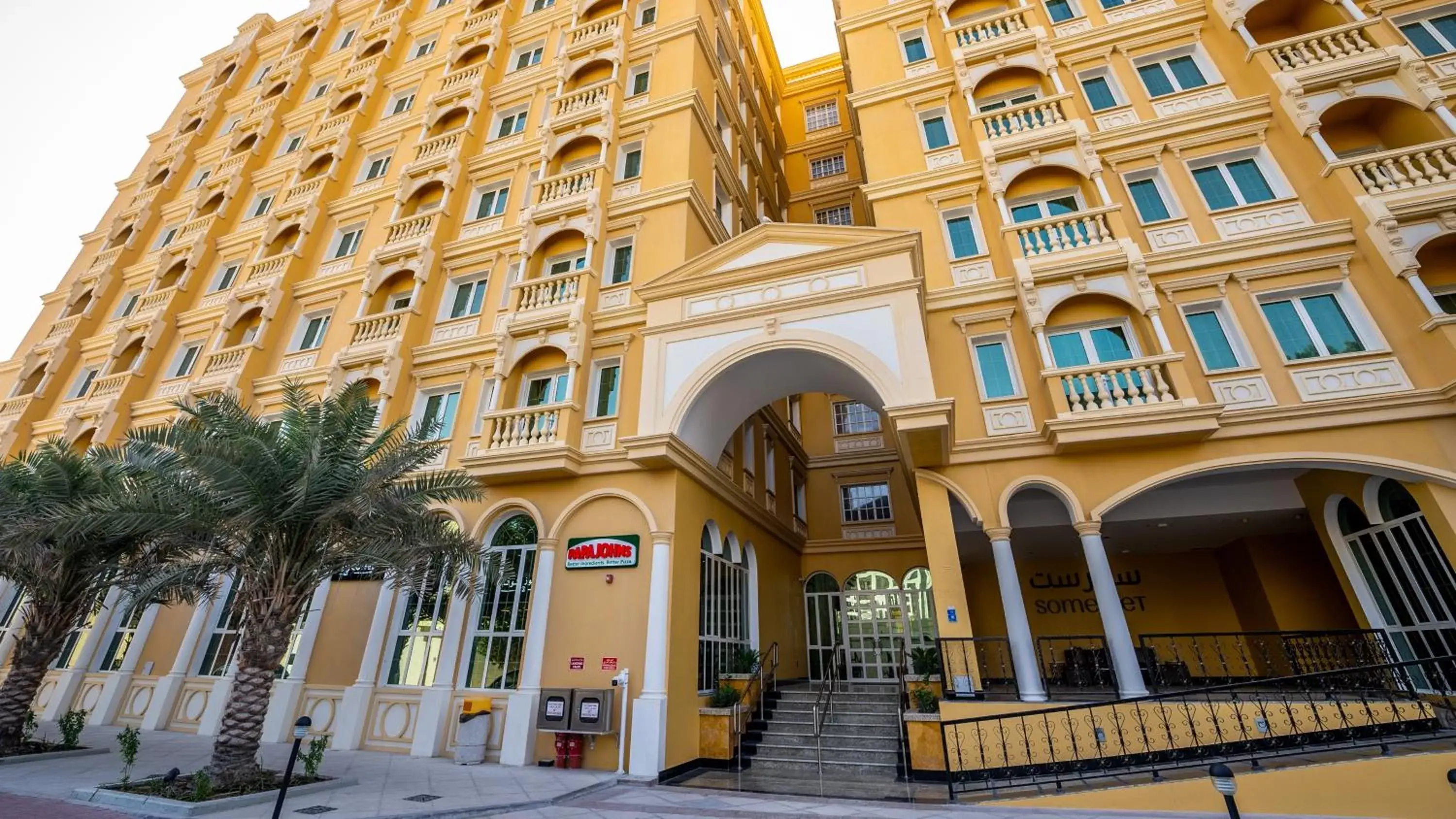 Property building in Somerset Al Mansoura Doha Property building in Somerset Al Mansoura Doha