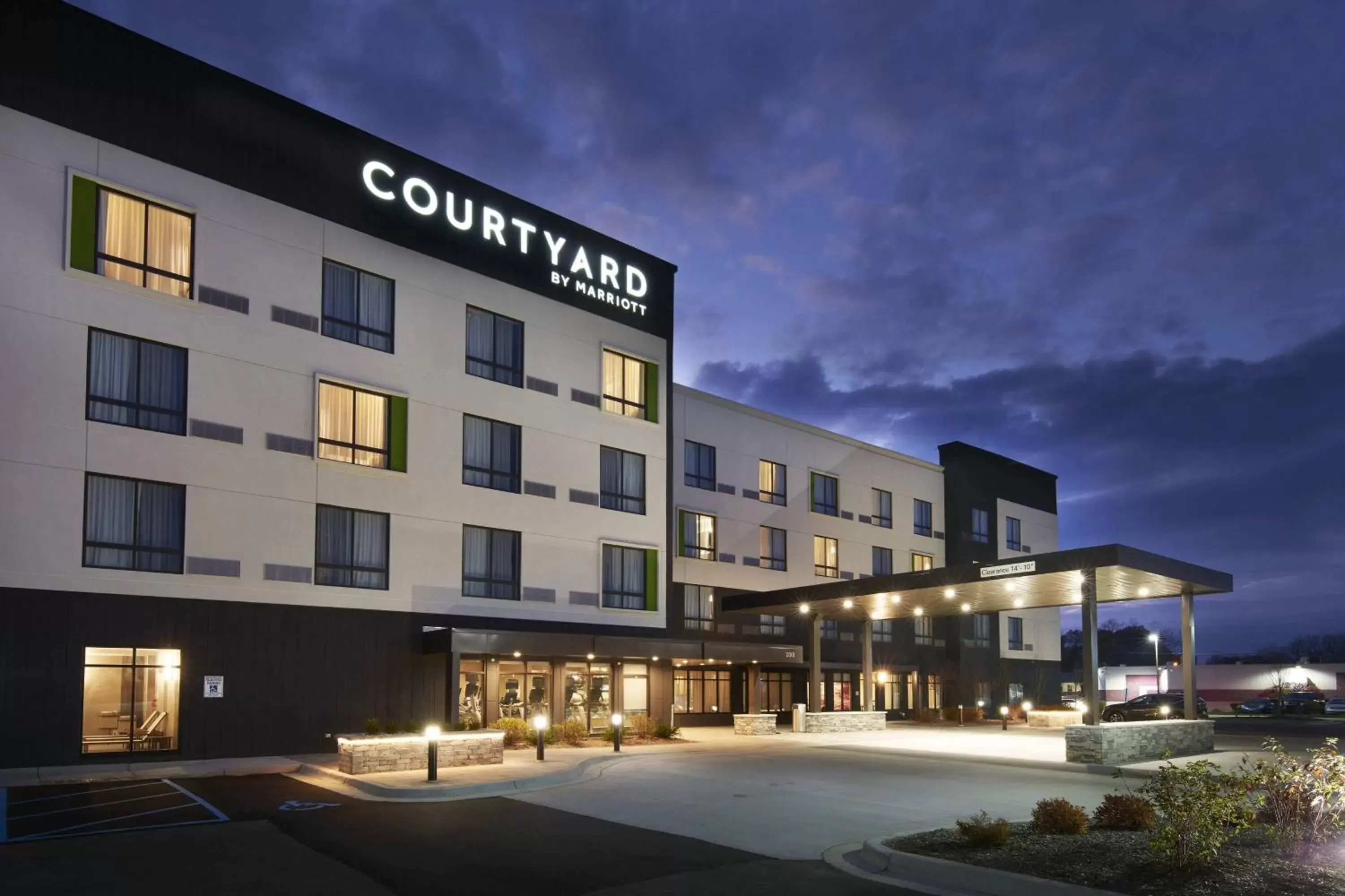 Property Building in Courtyard by Marriott Jackson