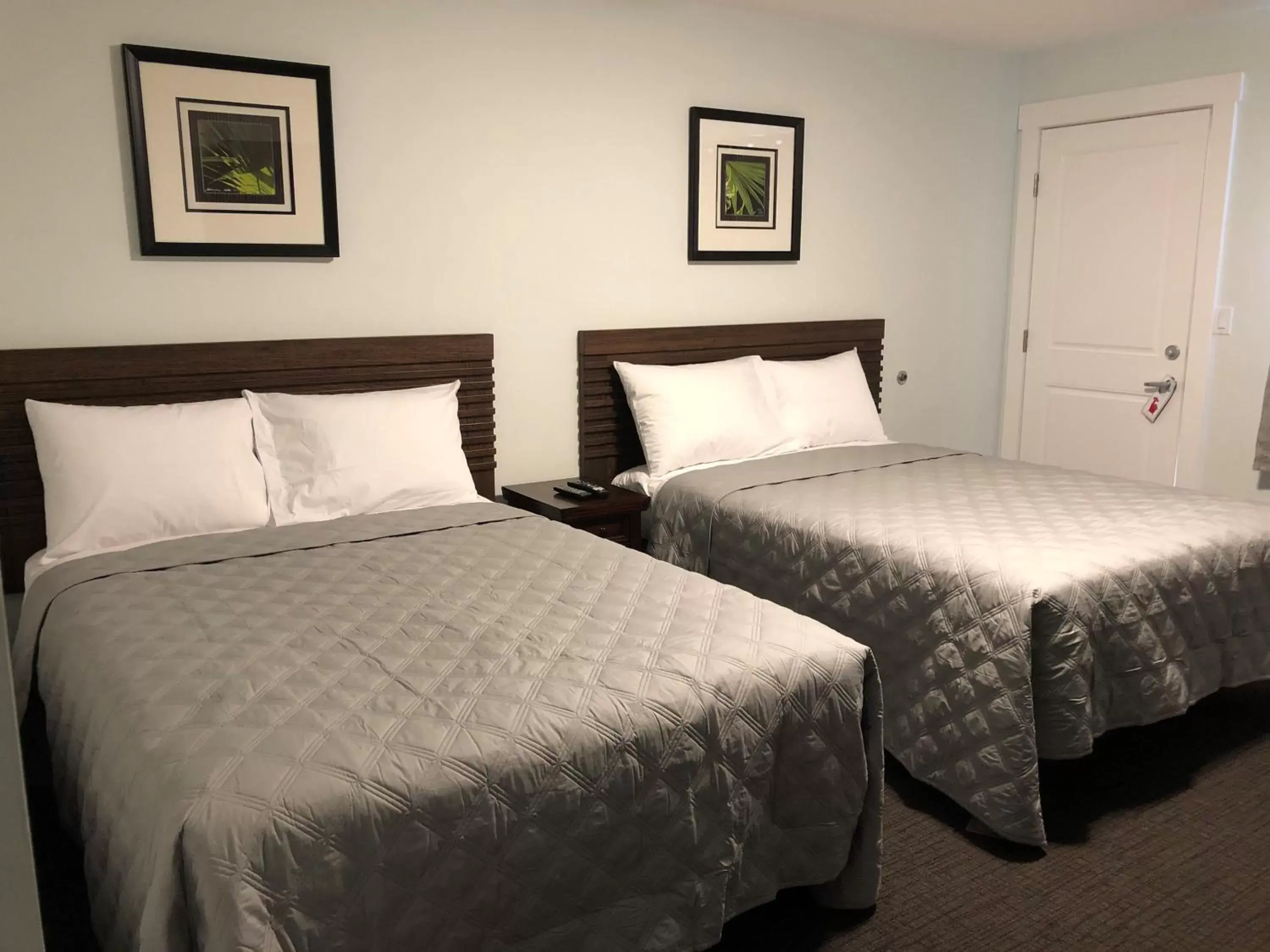 Bed in Onoway Inn and Suites