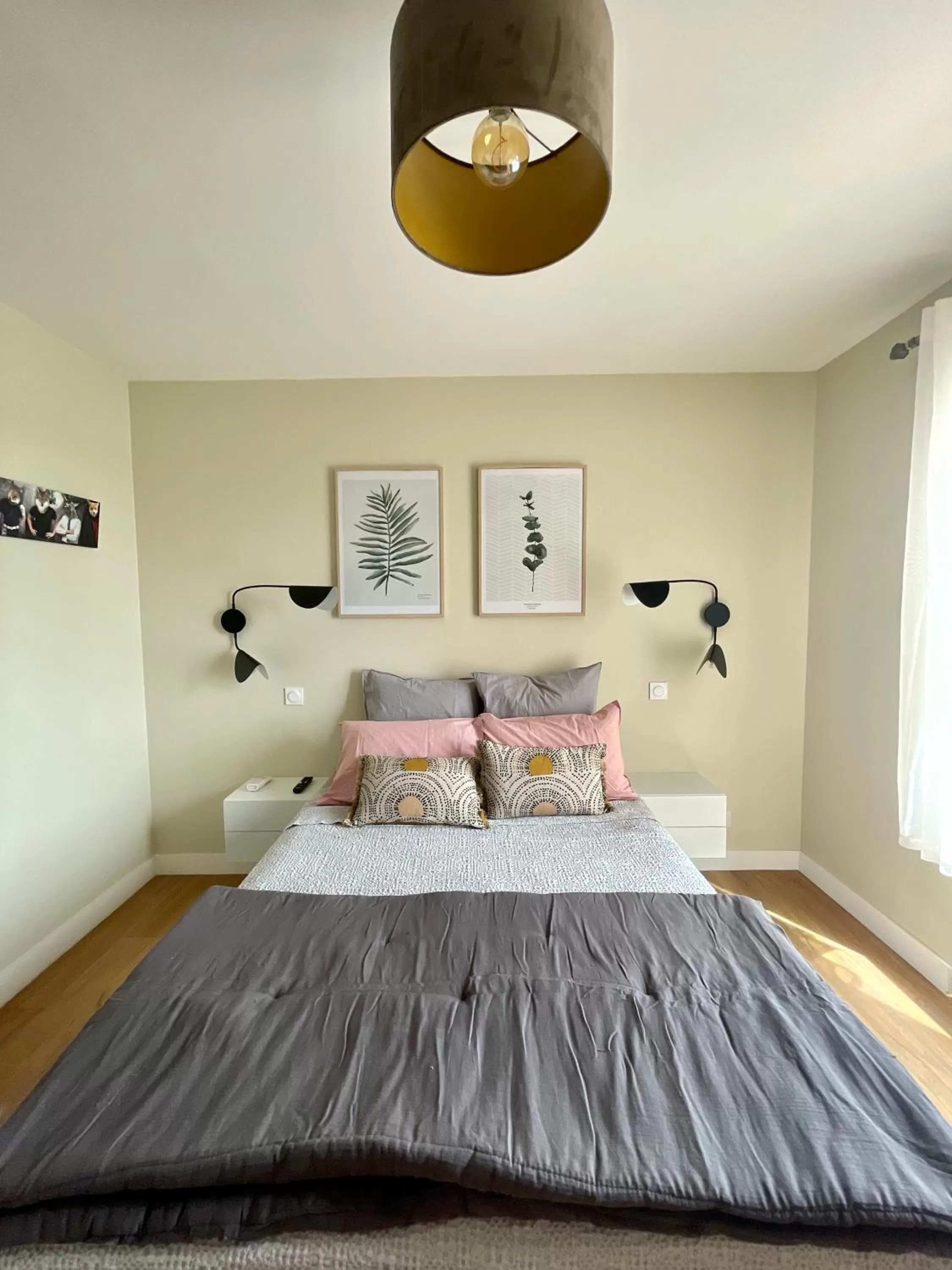 Bed in Chambre d'hôtes avec Jacuzzi Ventoux Cocoon