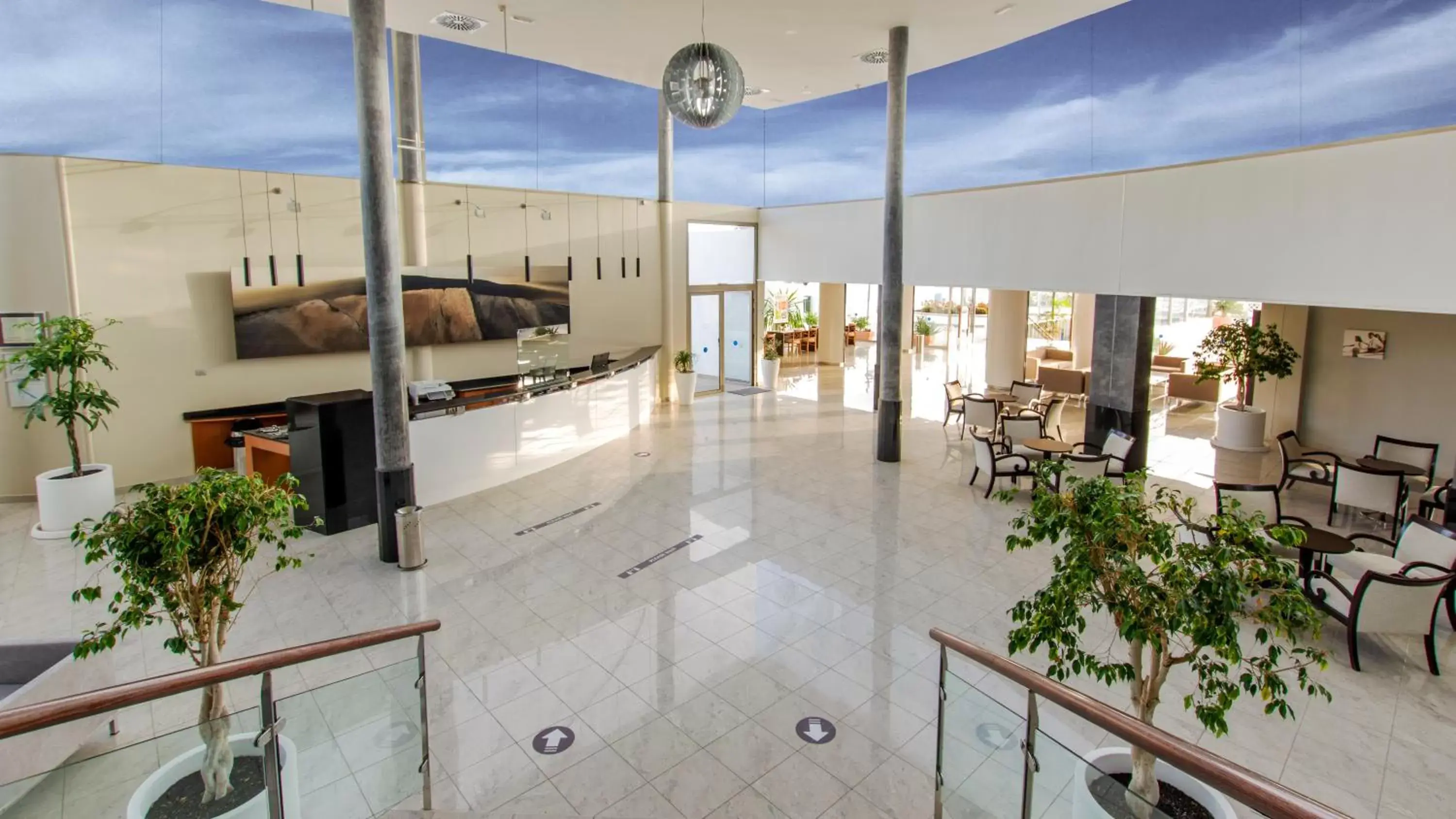 Lobby or reception in Hotel Las Costas