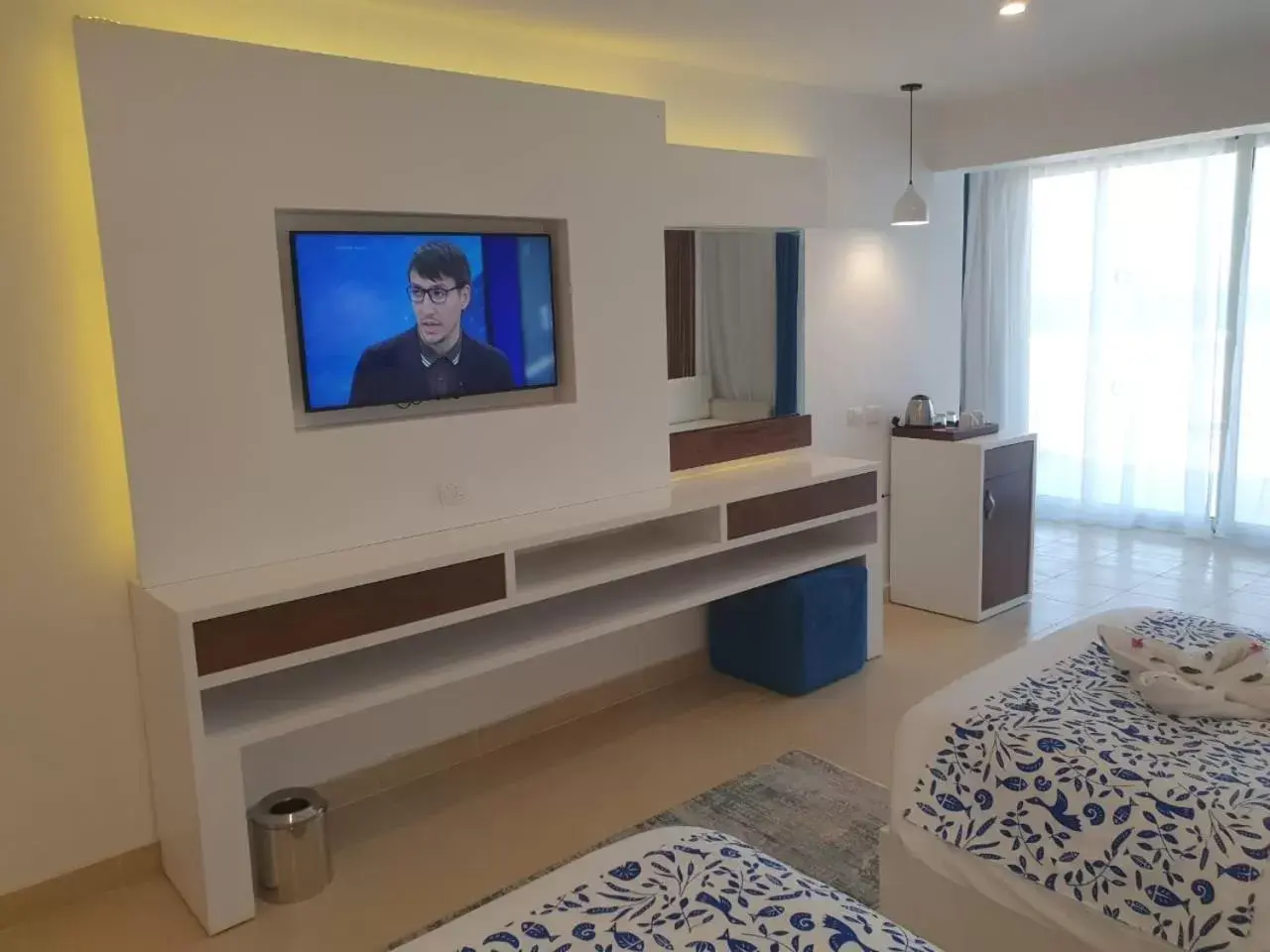 Bedroom, TV/Entertainment Center in Coral Sun Beach