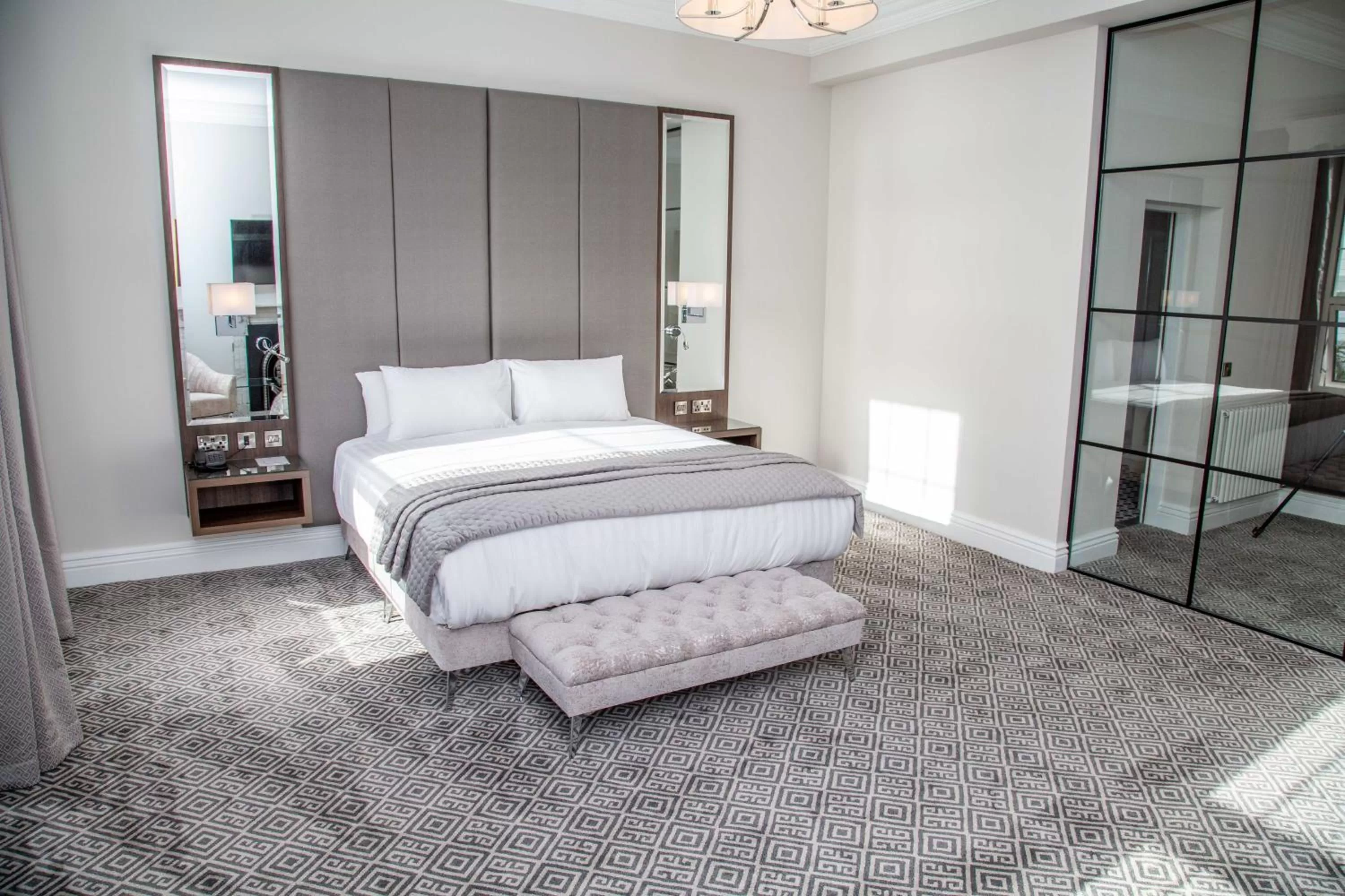 Bed in Commodore Hotel