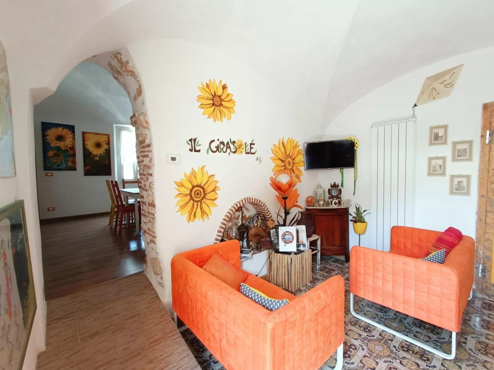 Seating Area in B&B Il Girasole