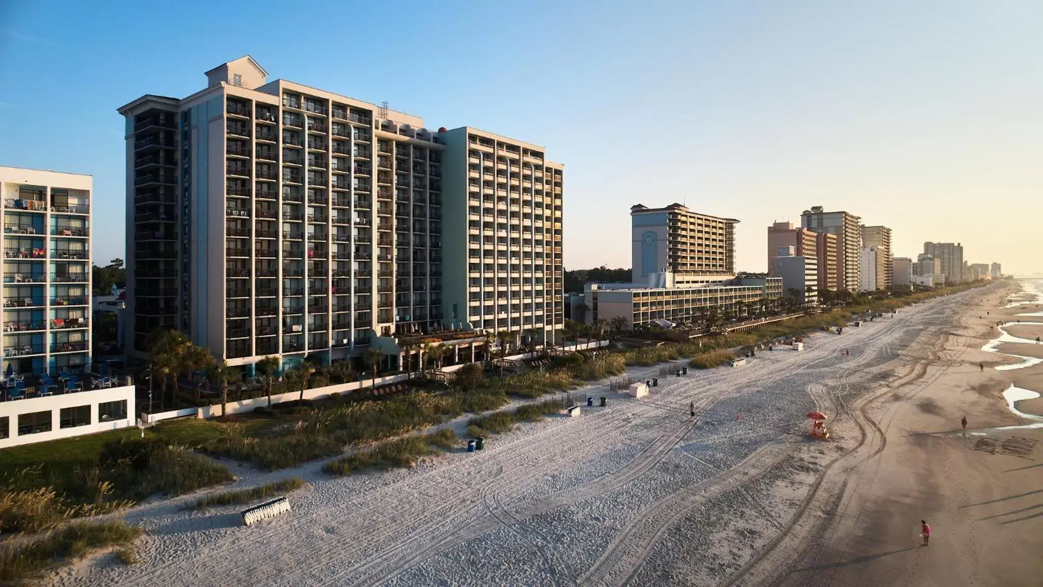 Bird's eye view in Compass Cove