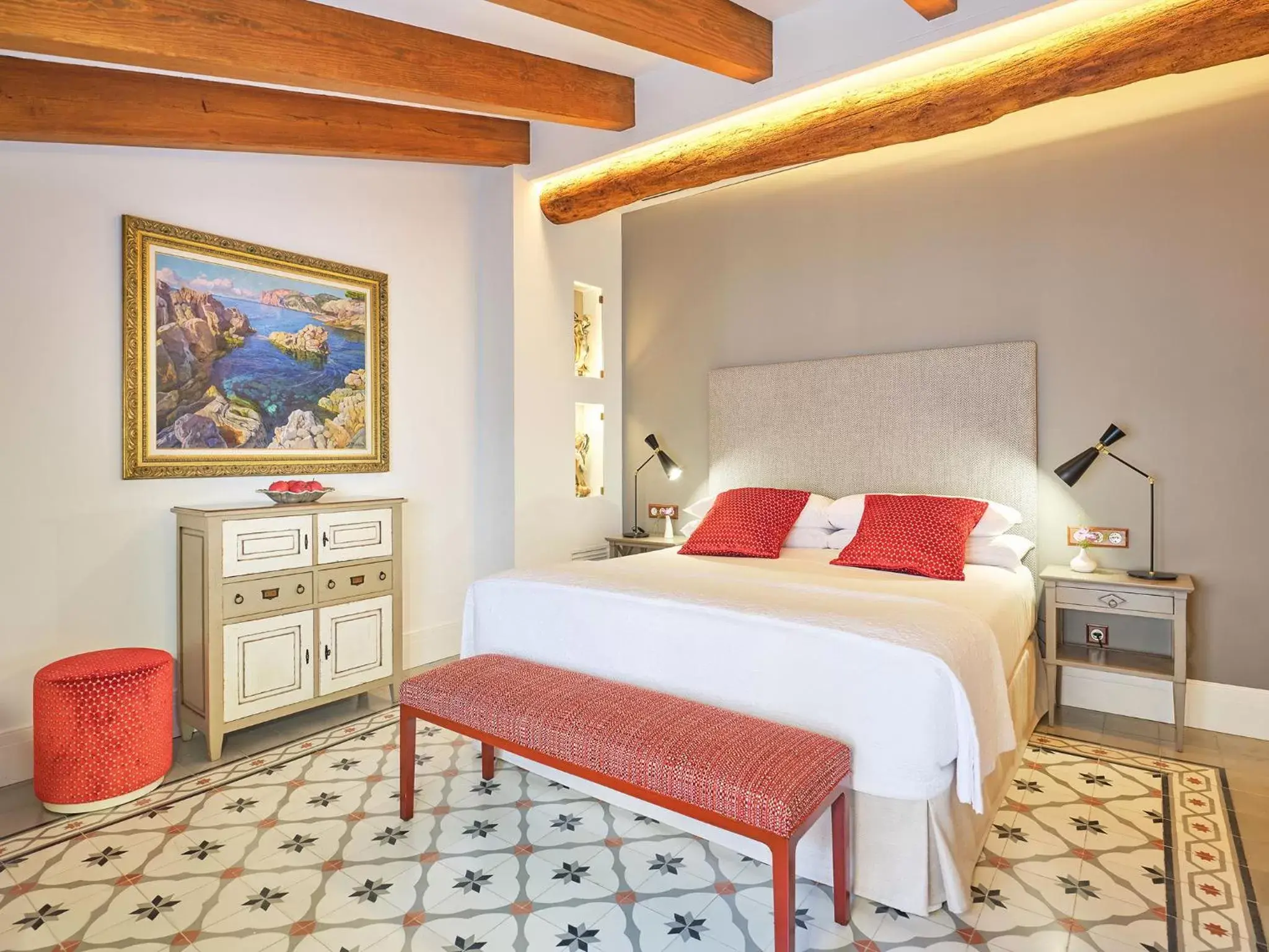 Deluxe Room with spa access in Hotel Gloria de Sant Jaume Deluxe Room with spa access in Hotel Gloria de Sant Jaume