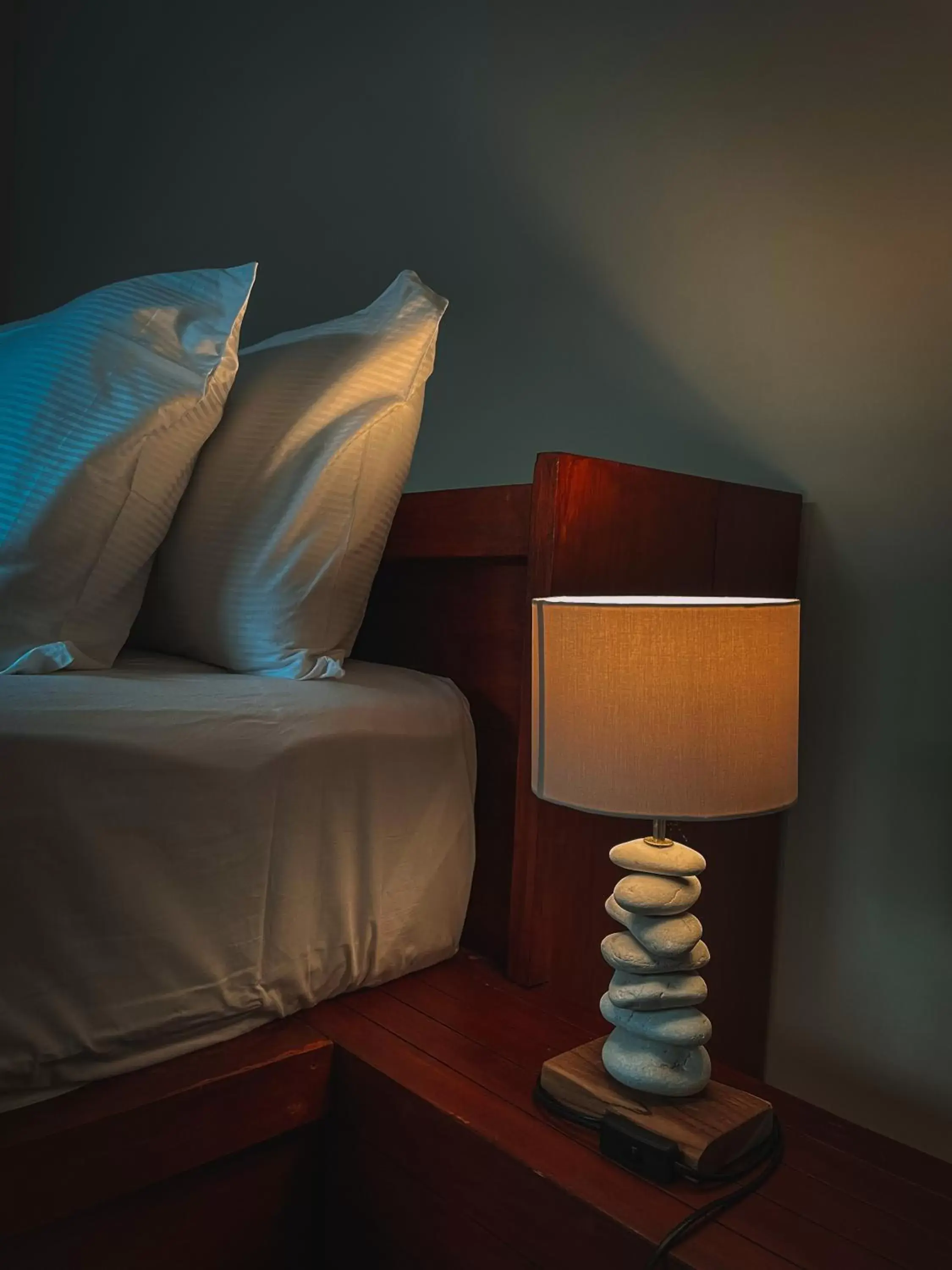 Bed in Taj Maza Sunset Villas Bed in Taj Maza Sunset Villas