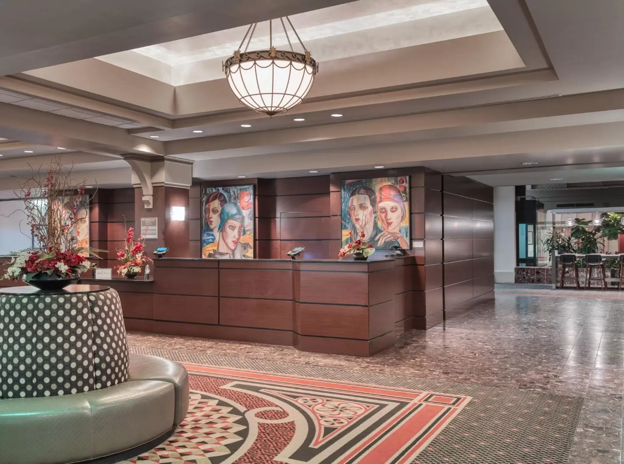 Property building, Lobby/Reception in Crowne Plaza Indianapolis-Dwtn-Union Stn, an IHG Hotel