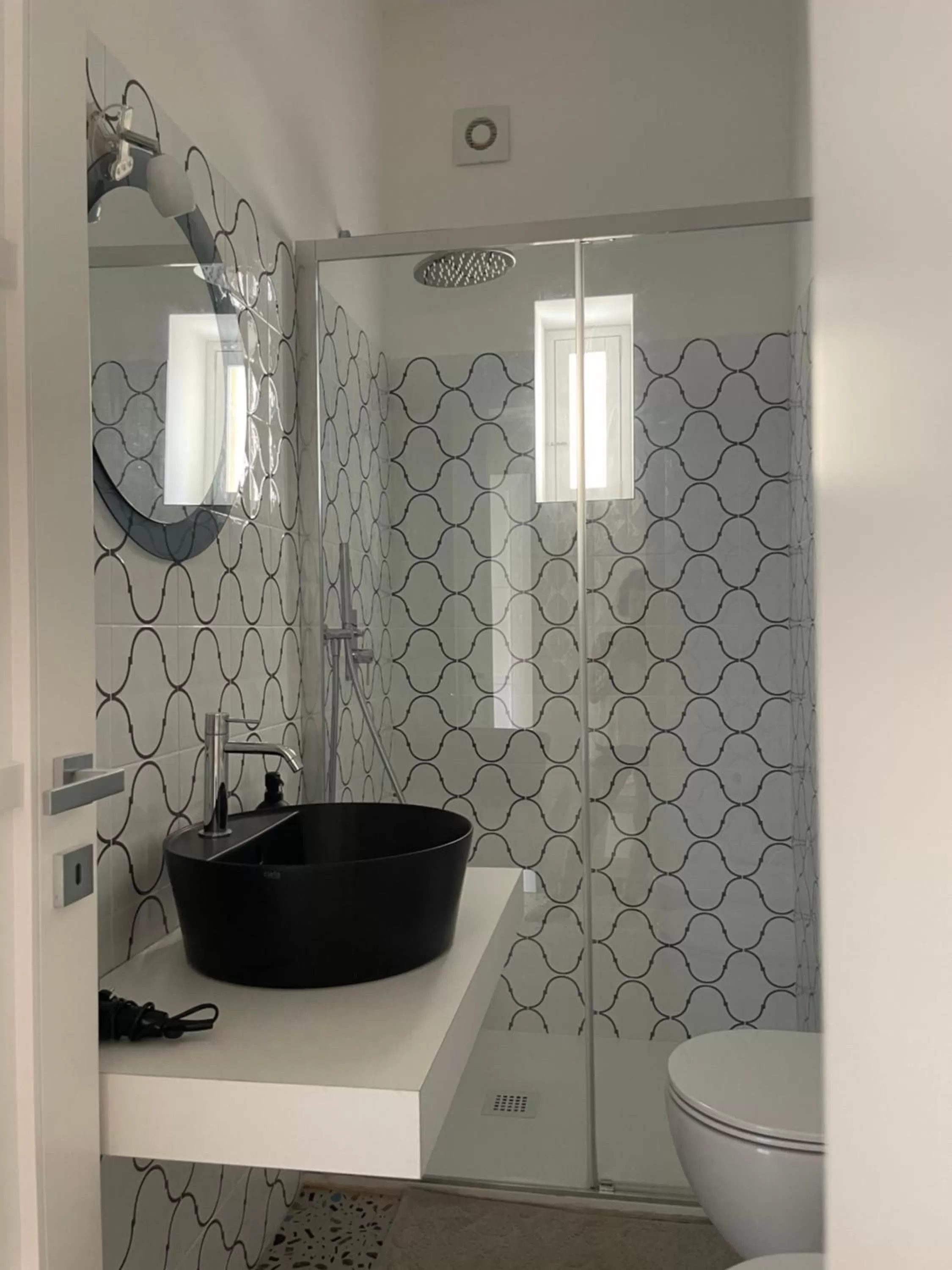 Shower in chiesa russa