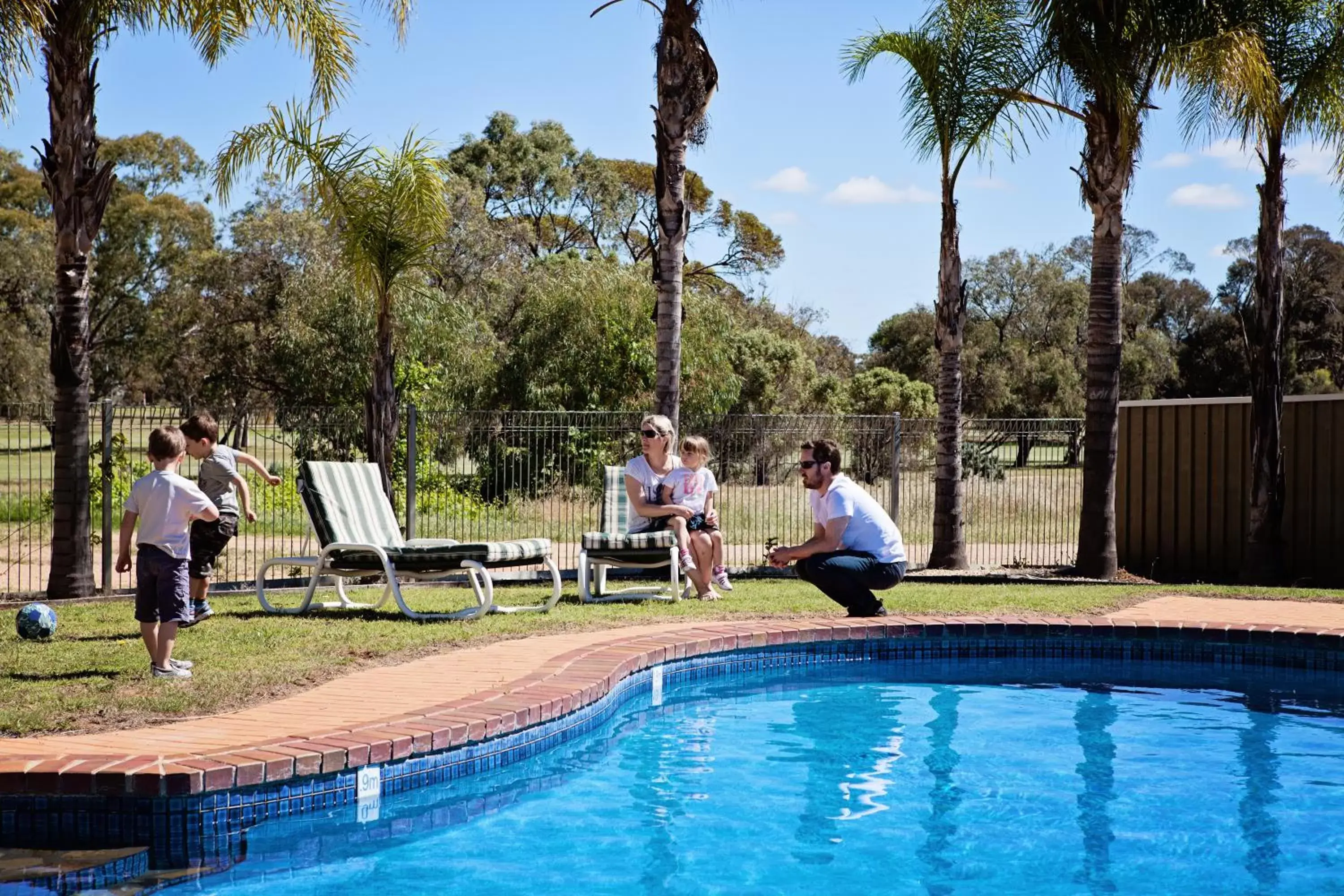 Swimming Pool in Comfort Inn & Suites Riverland