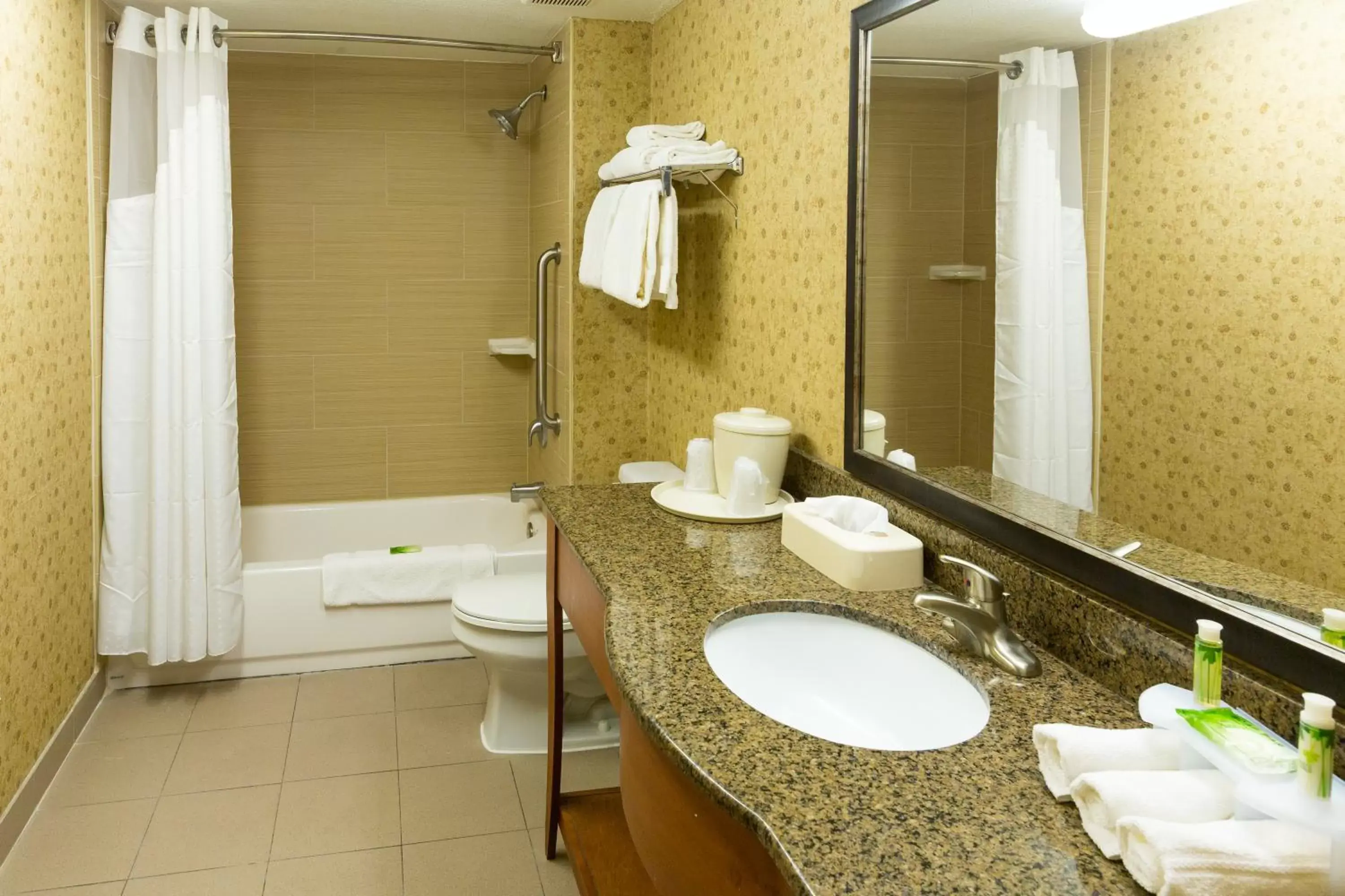 Bathroom in Holiday Inn Express Hotel & Suites Jacksonville Airport, an IHG Hotel