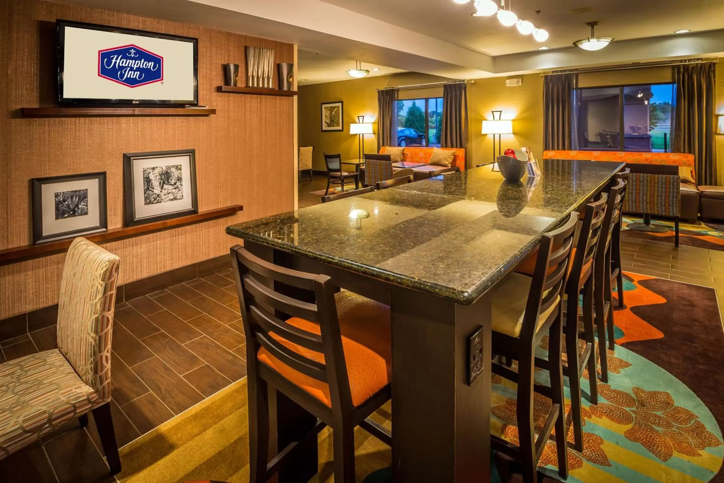 Lobby or reception in Hampton Inn Monroe Lobby or reception in Hampton Inn Monroe