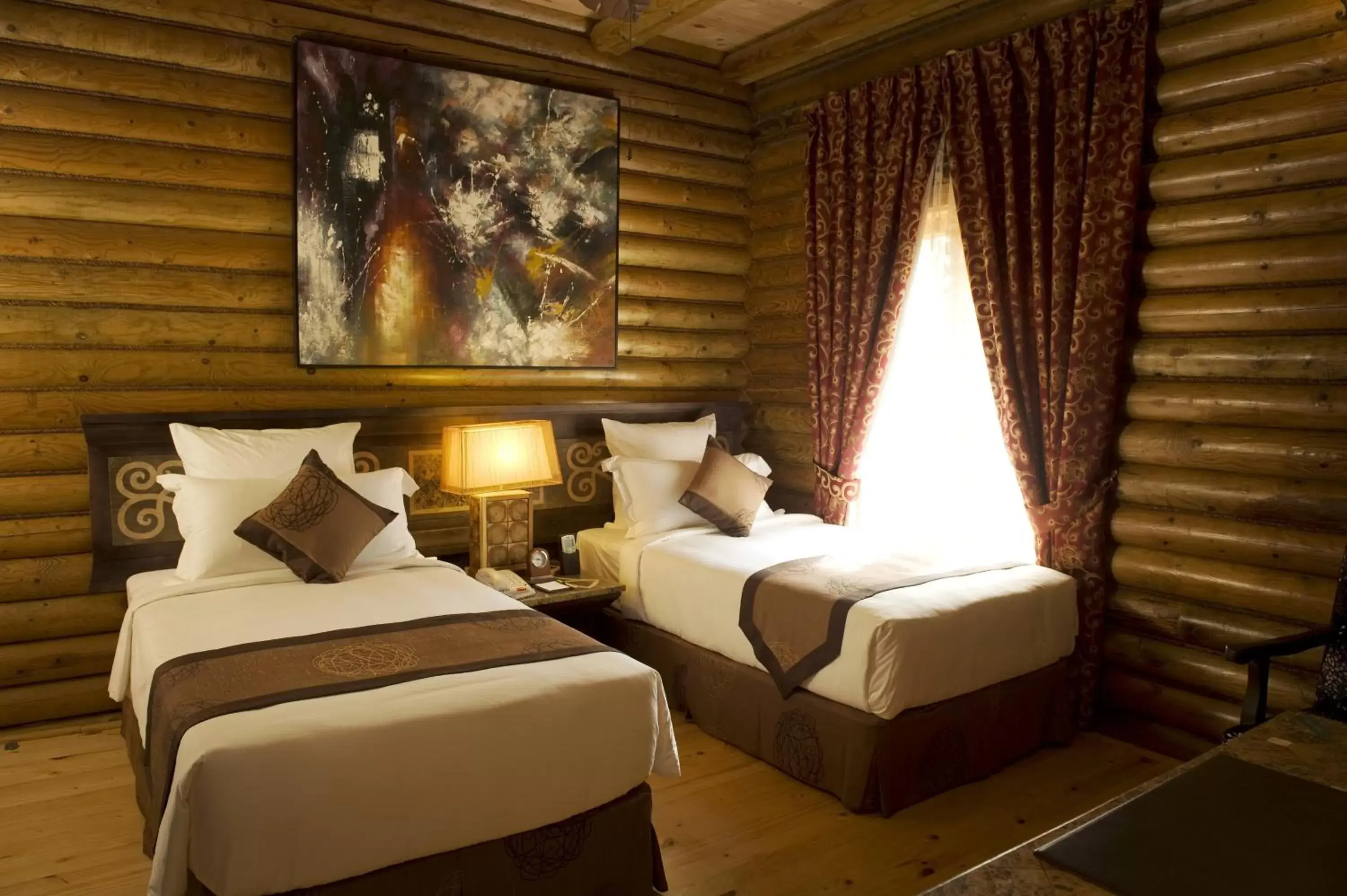 Bed in Philea Resort & Spa