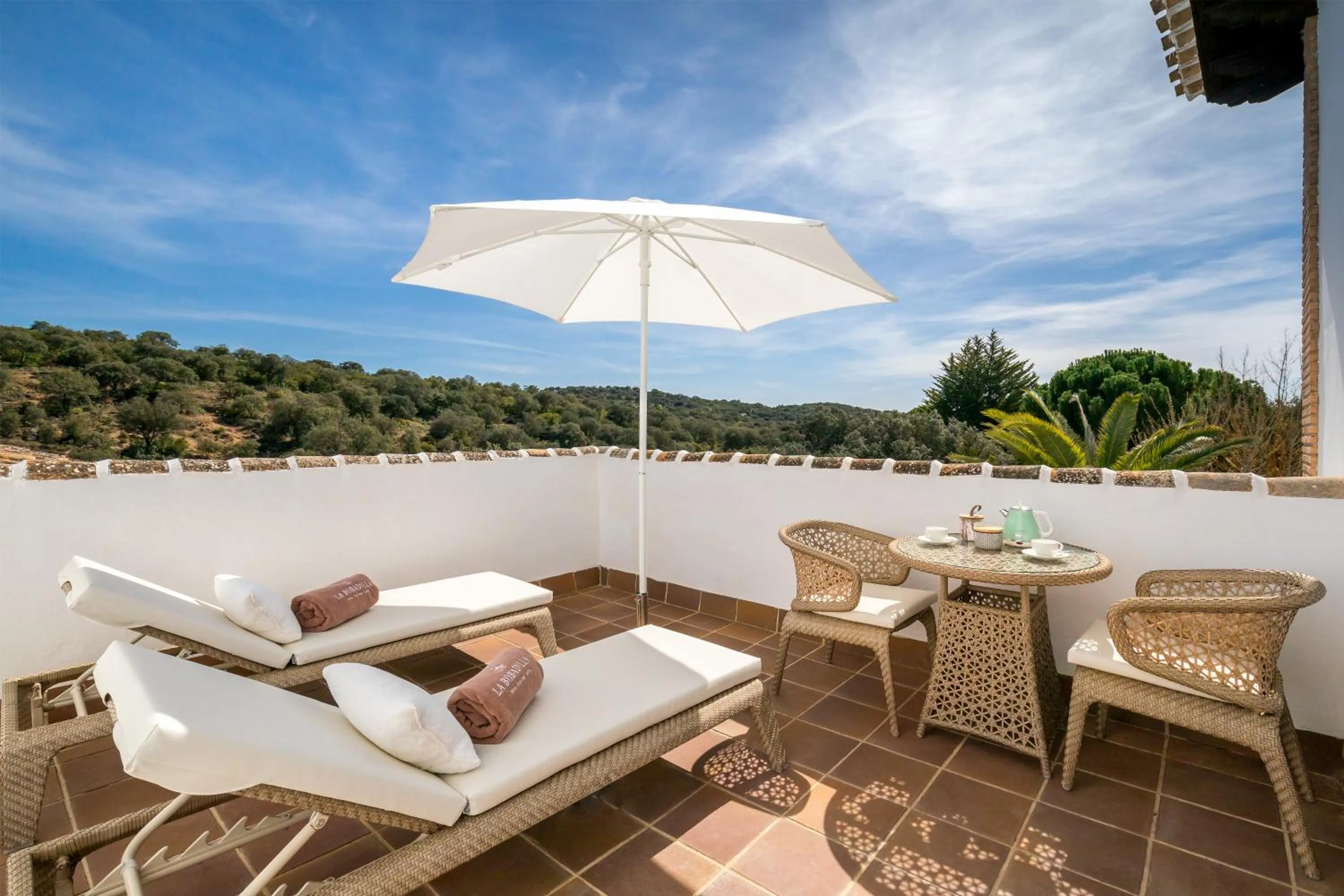 Balcony/Terrace in Finca La Bobadilla - The Leading Hotels of the World