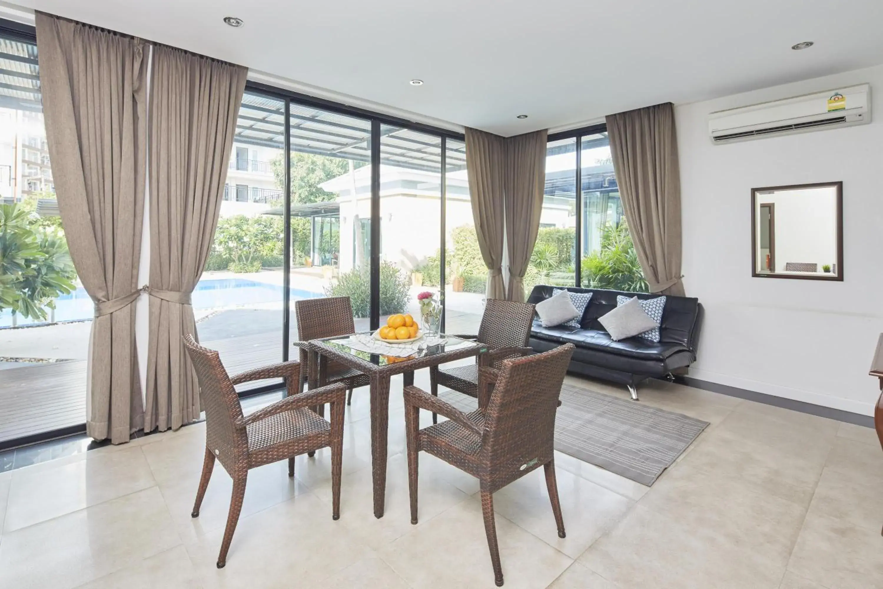 Living room in Villa Navin