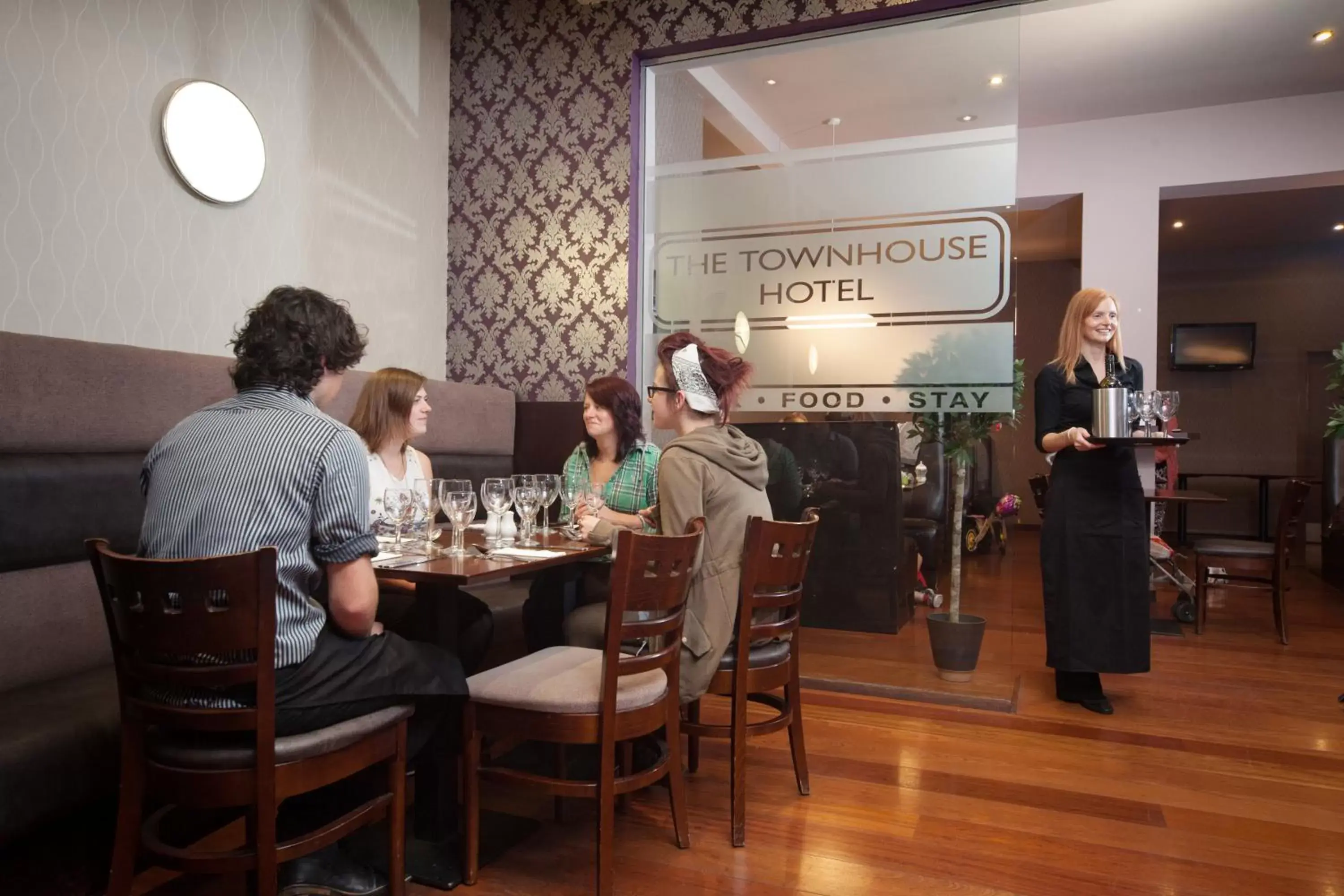 Staff, Restaurant/Places to Eat in The Townhouse Hotel