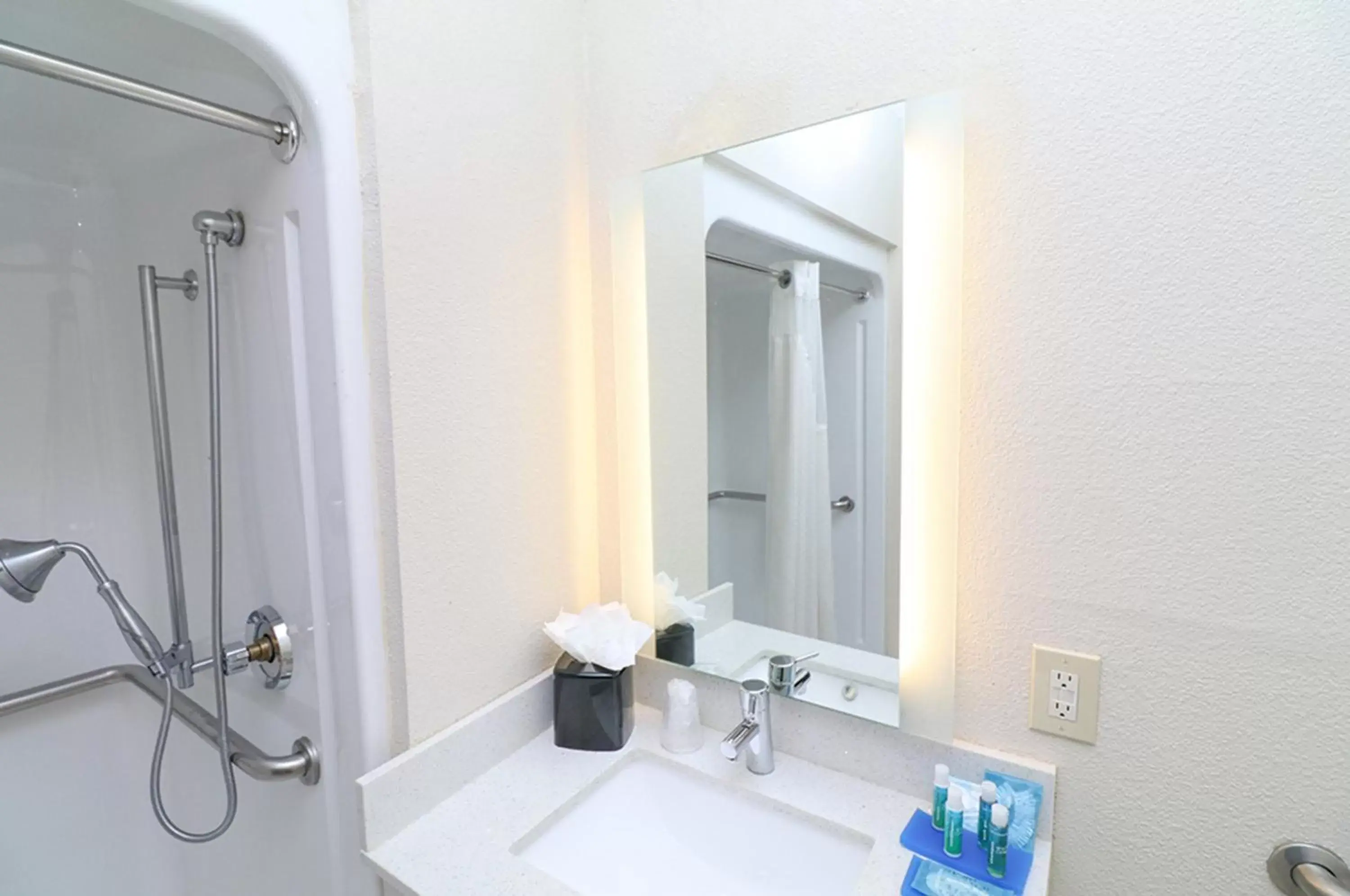 Bathroom in Holiday Inn Express Hotel & Suites Greenville, an IHG Hotel