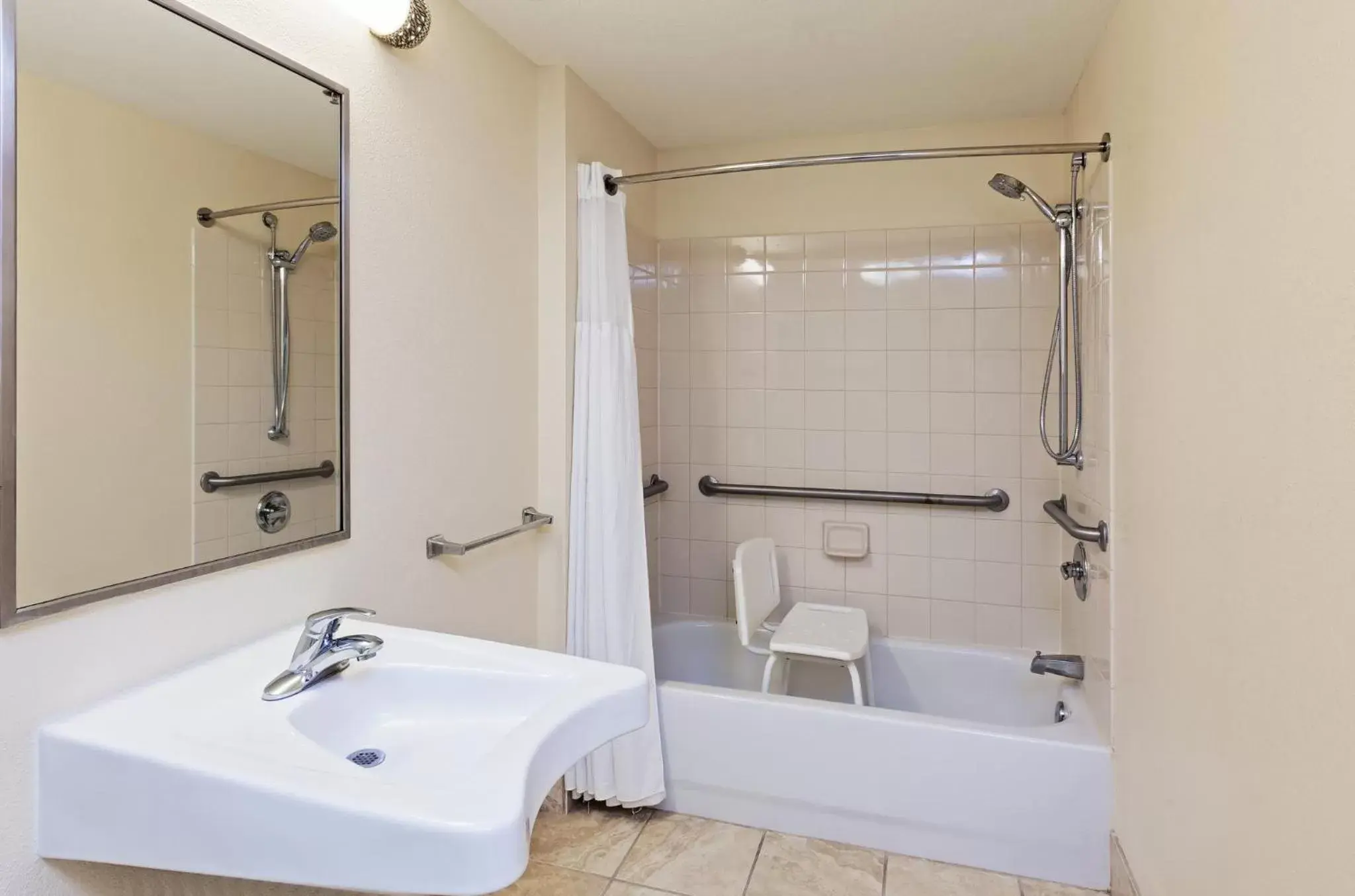 Photo of the whole room, Bathroom in Staybridge Suites San Antonio Downtown Convention Center, an IHG Hotel