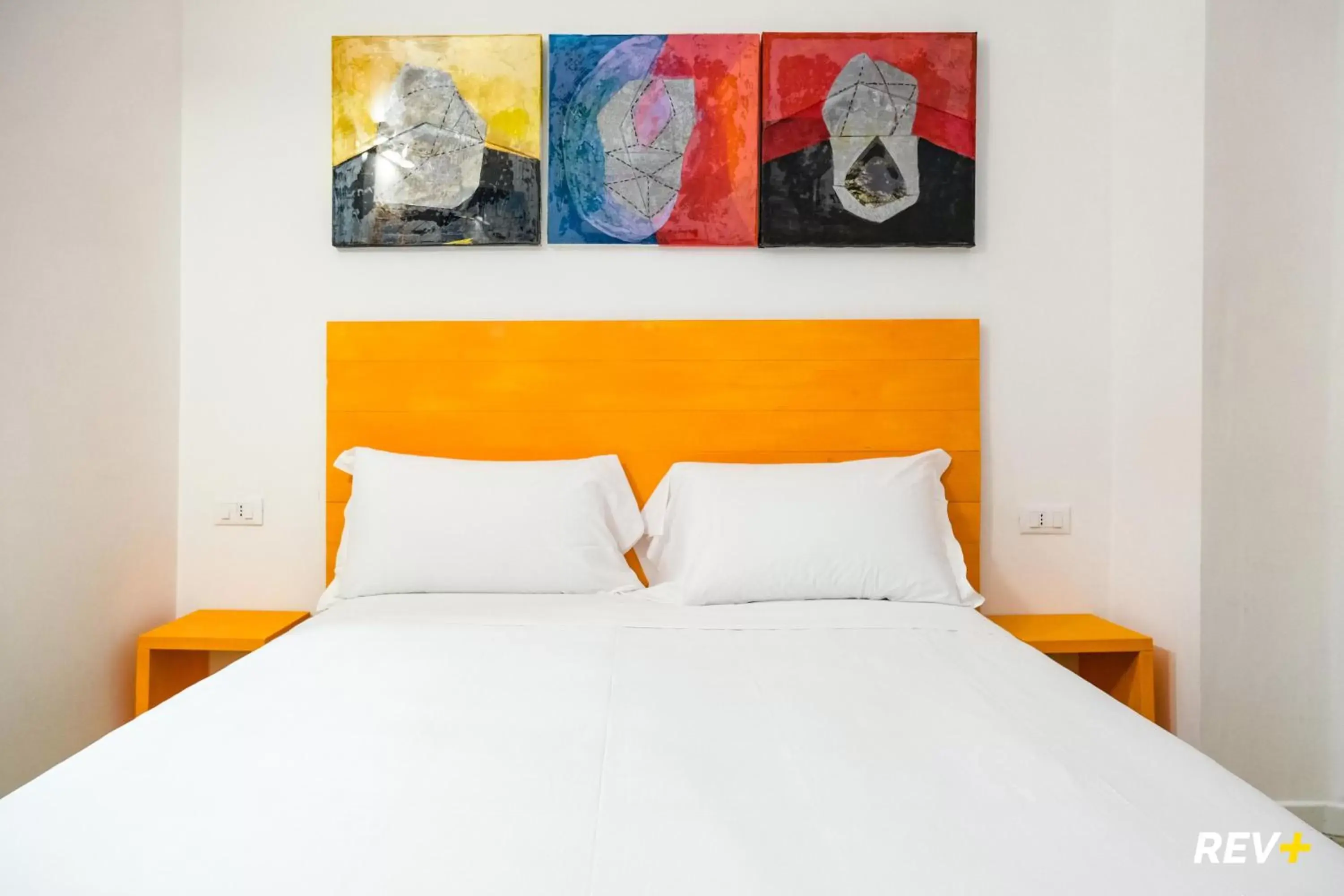 Bedroom, Bed in Lia Art Hotel