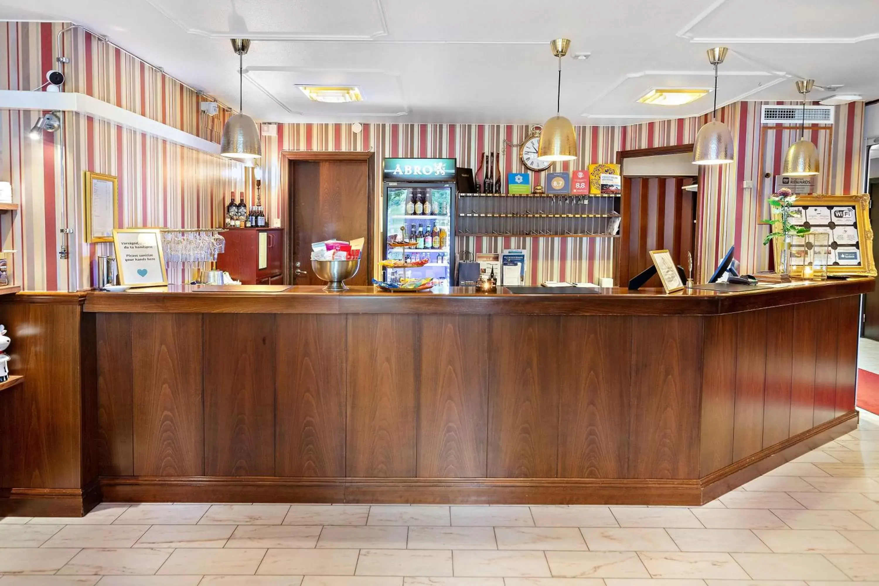 Lobby or reception in Best Western Centralhotellet Lobby or reception in Best Western Centralhotellet