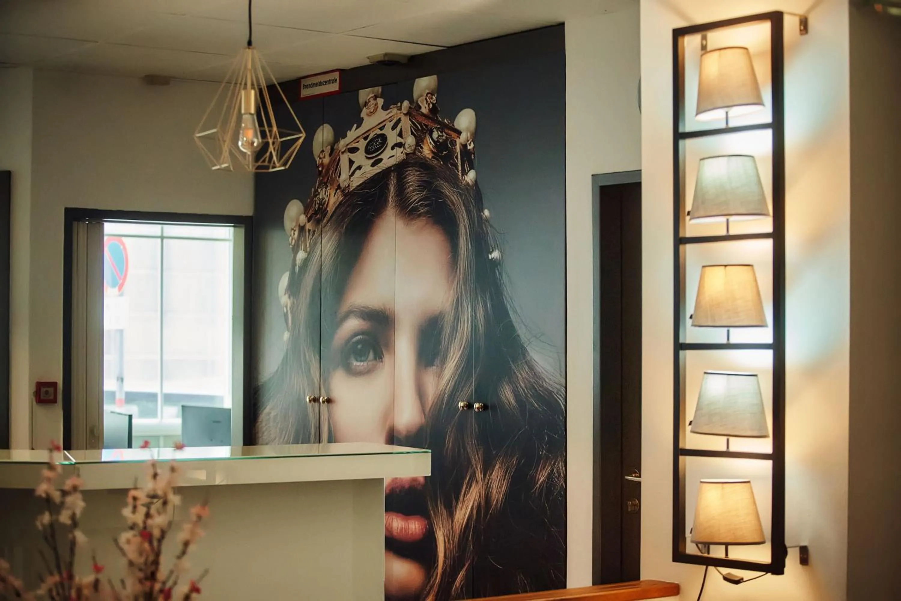 Decorative detail in Hotel Calmo