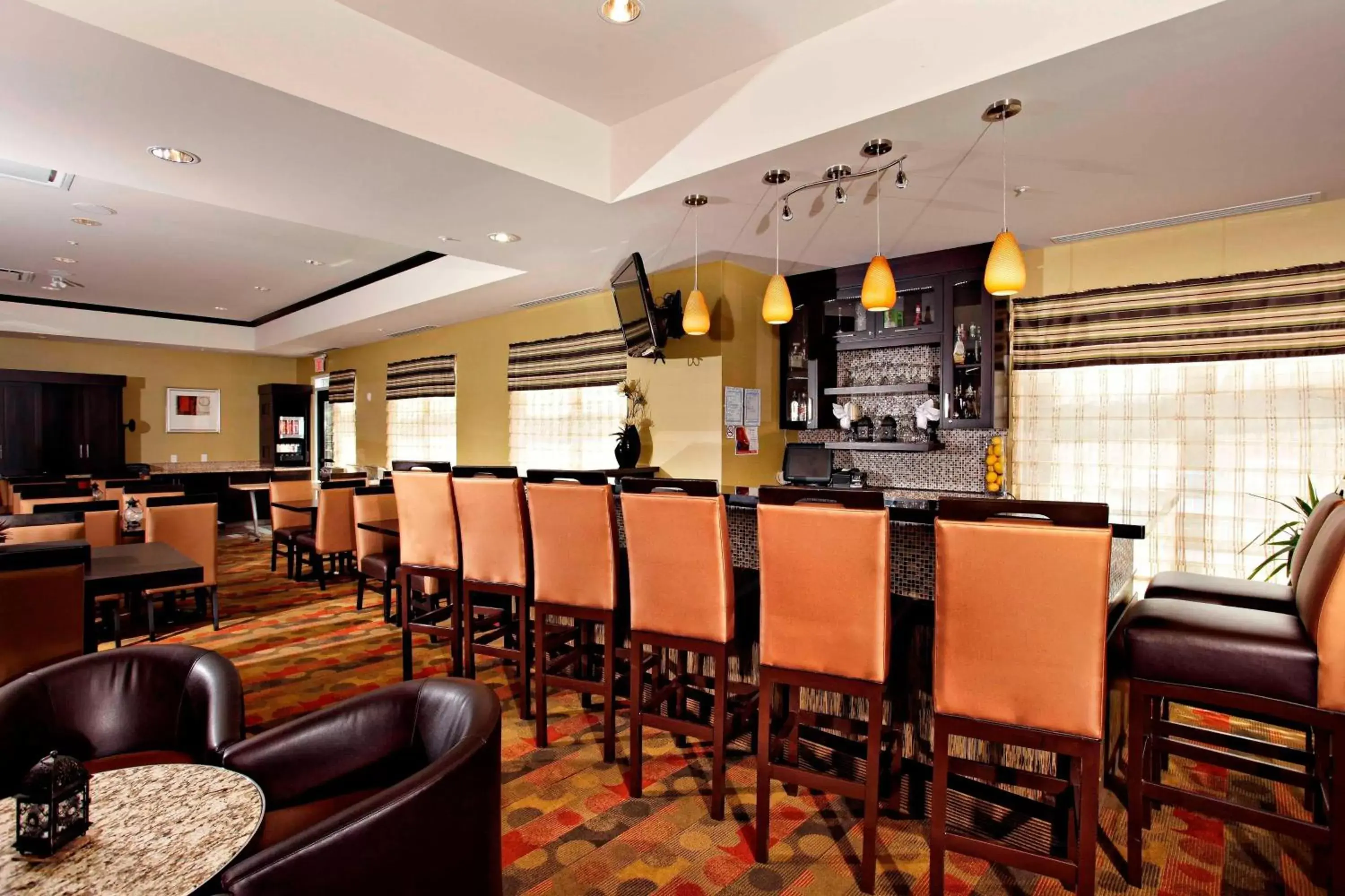 Lobby or reception, Lounge/Bar in TownePlace Suites by Marriott Sudbury