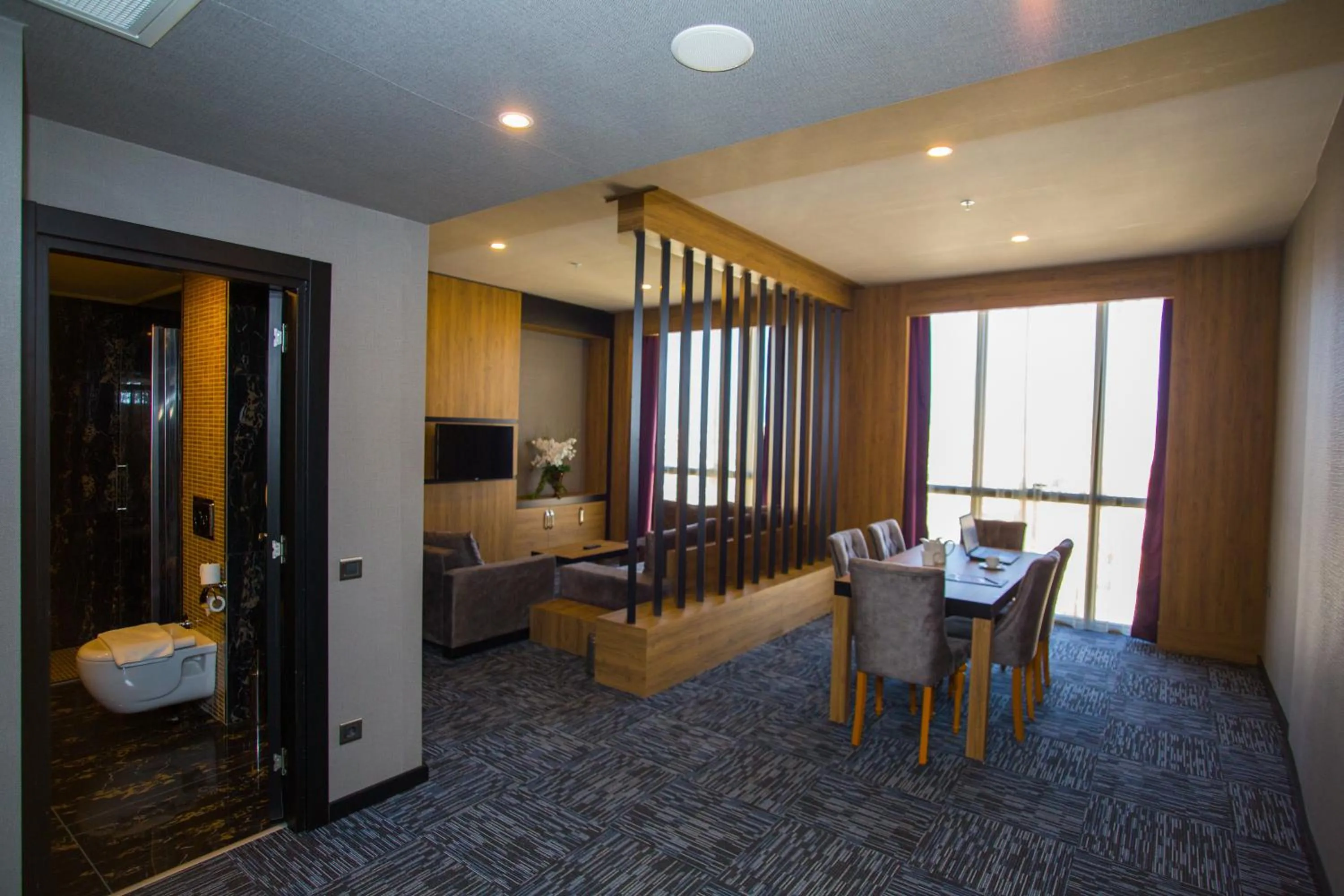 Living room in SKY Business Hotel